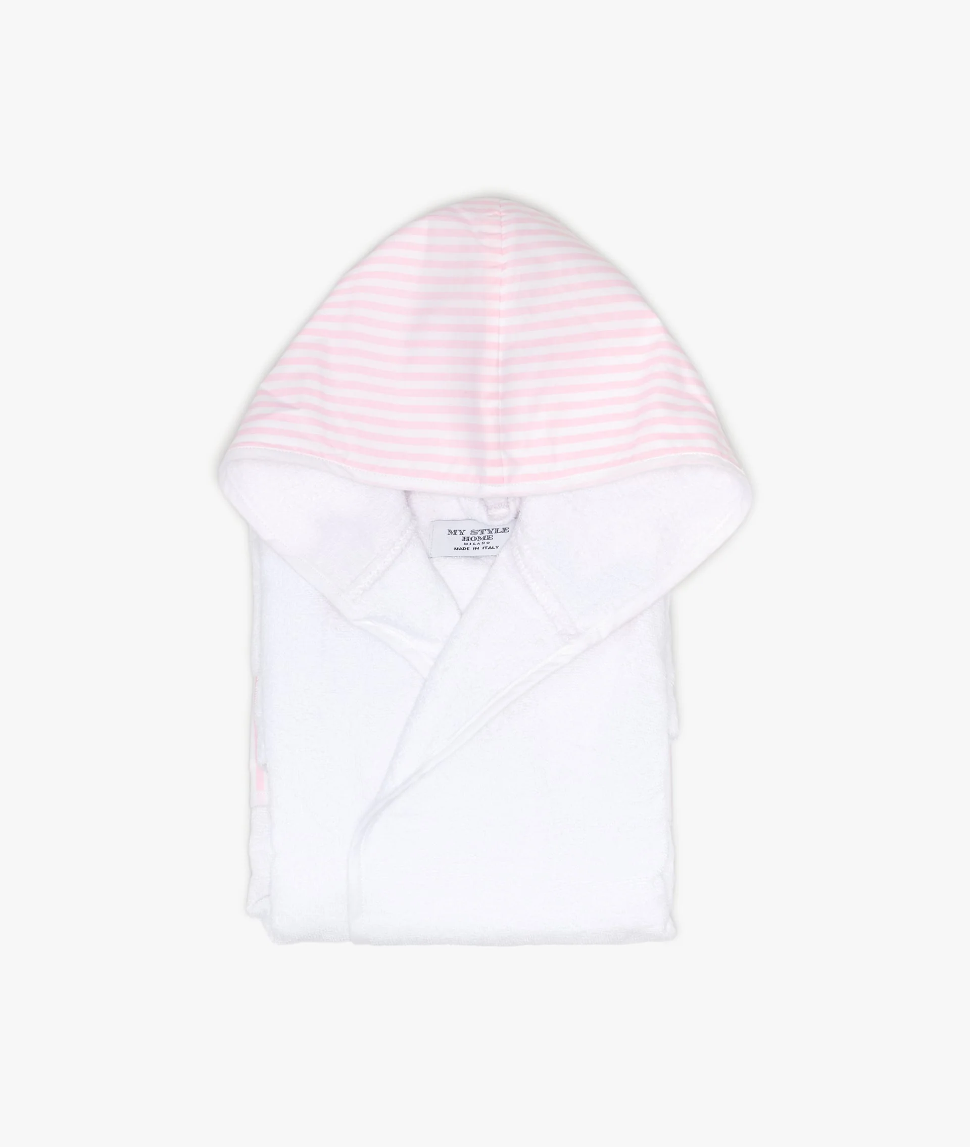 Bathrobe with Hood Leo Pink