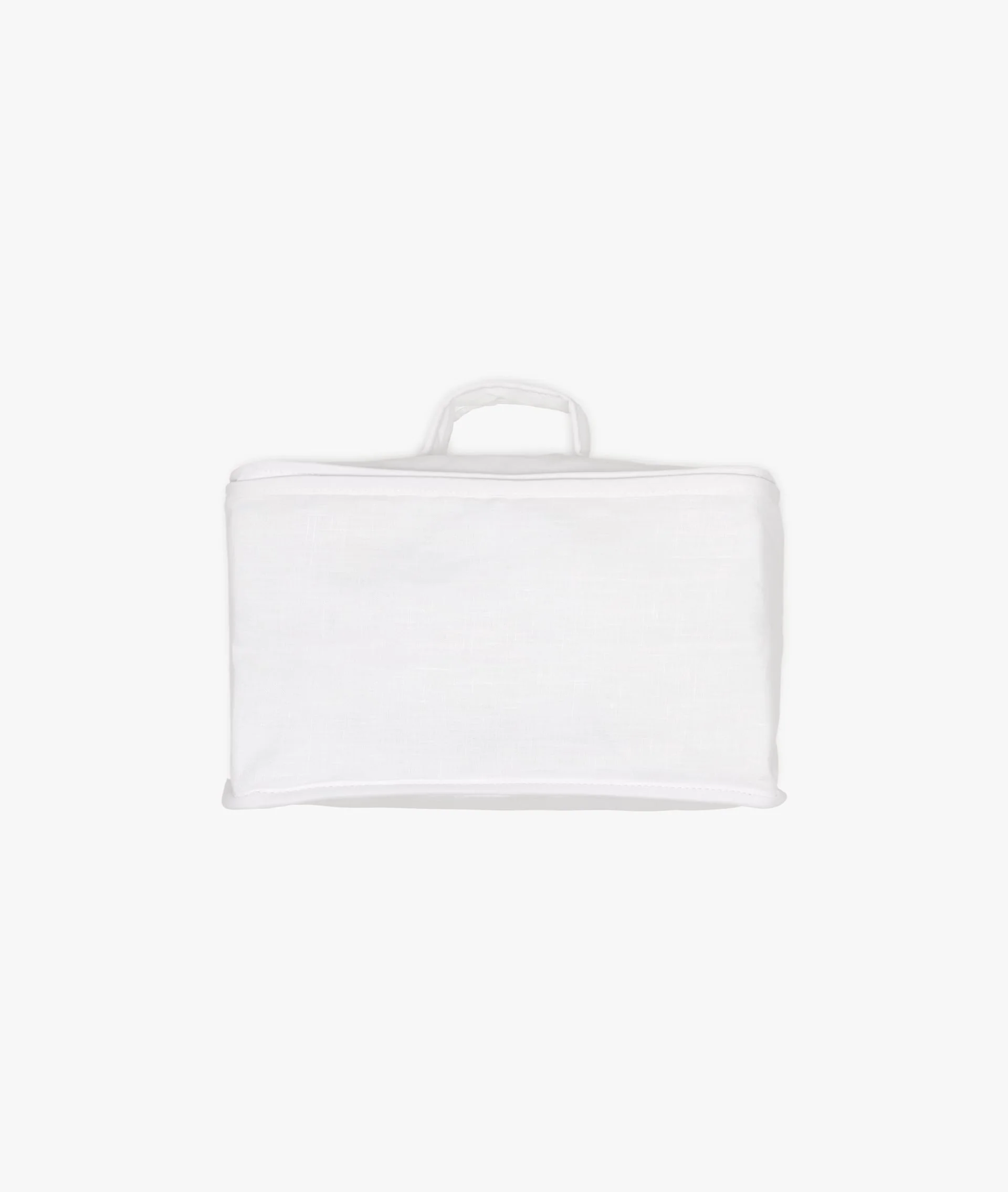 Beauty Case Camilla with Zipper White