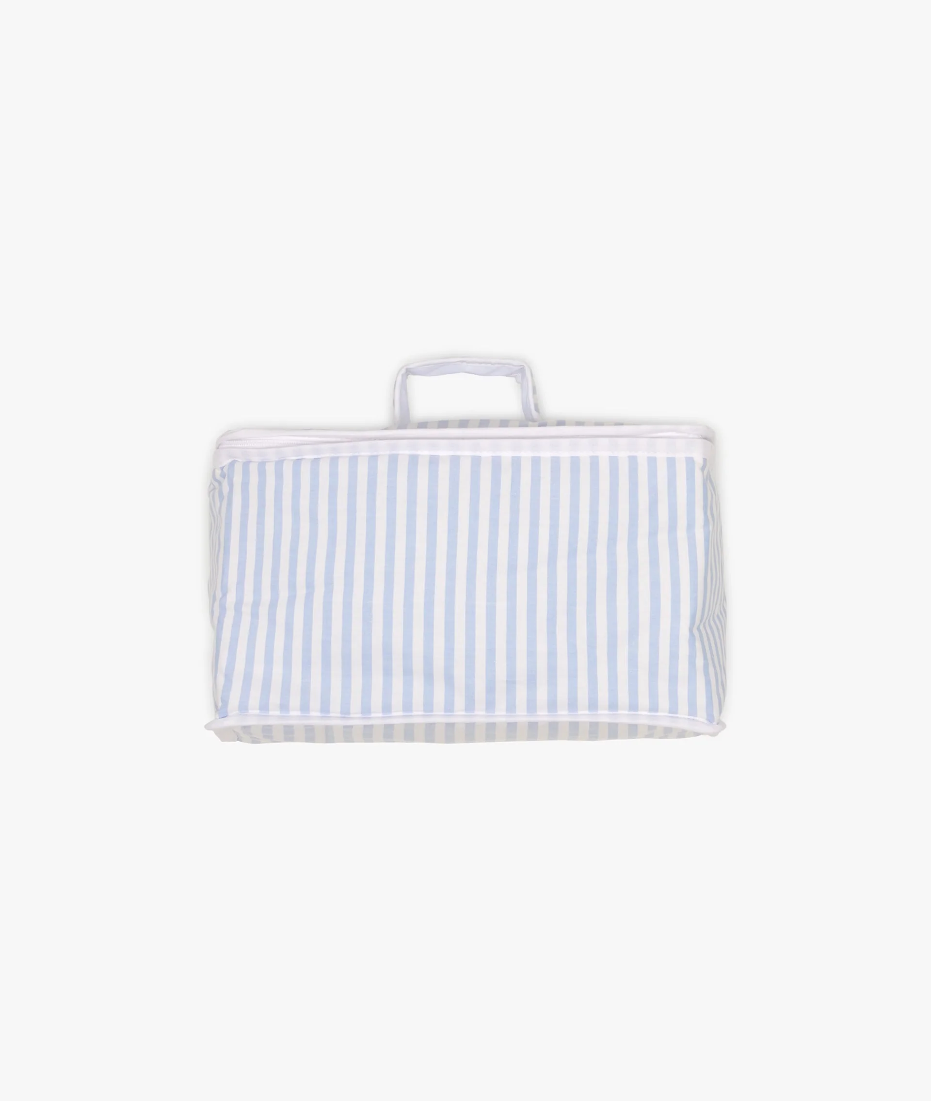 Beauty Case Leo with Zipper Light Blue