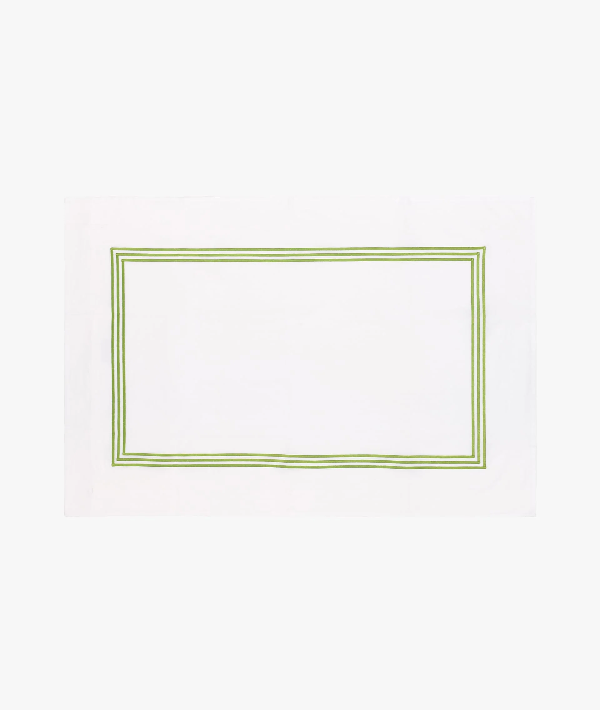 Bed Duvet Cover Set Taviano: Duvet Cover and Pillowcases Green