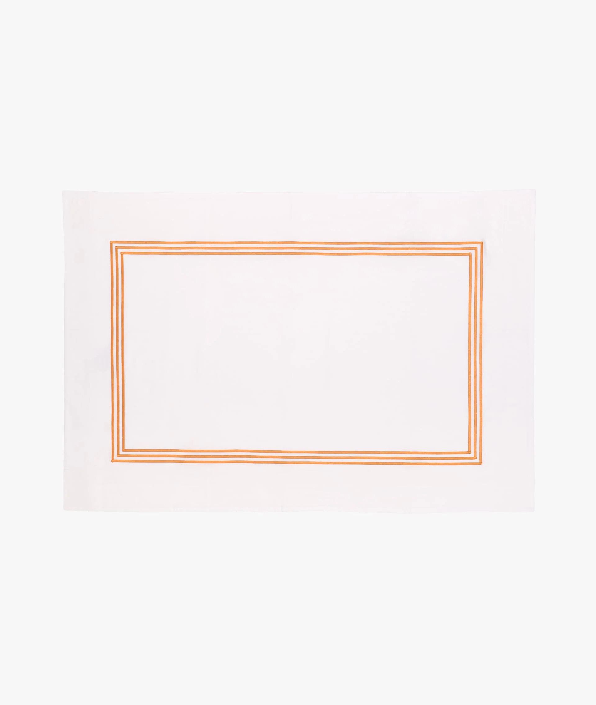 Bed Sheet Set Taviano: Sheet and Pillowcases Orange