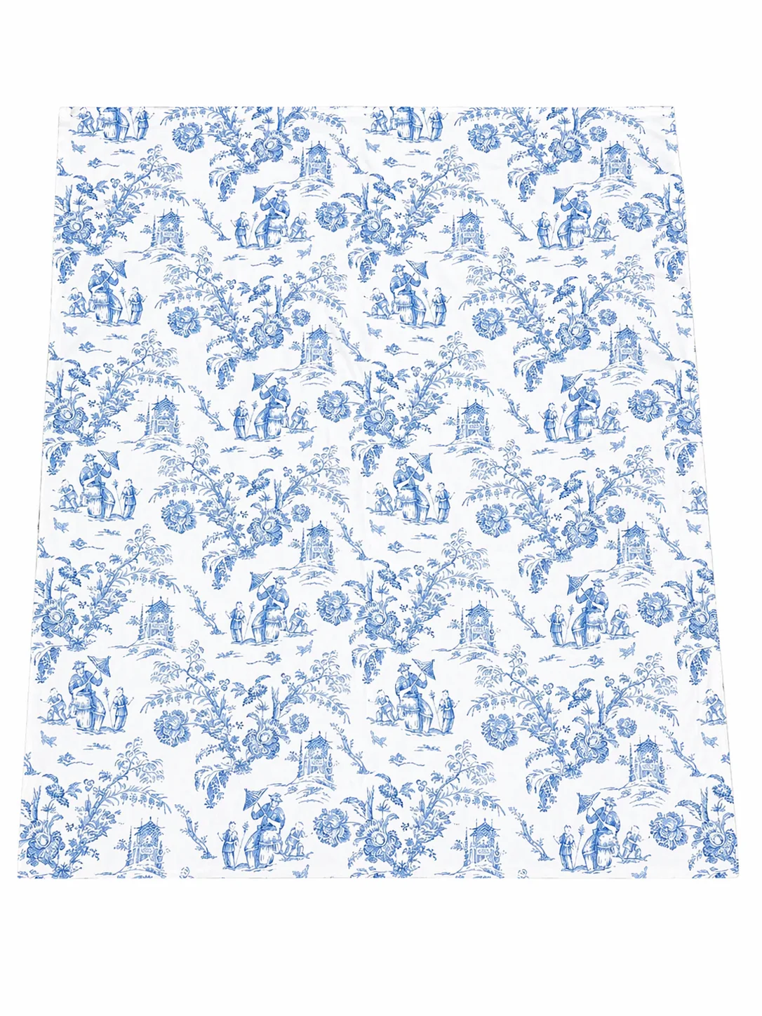 Blue Toile Picnic Blanket x Fondazione Theodora - Image 3