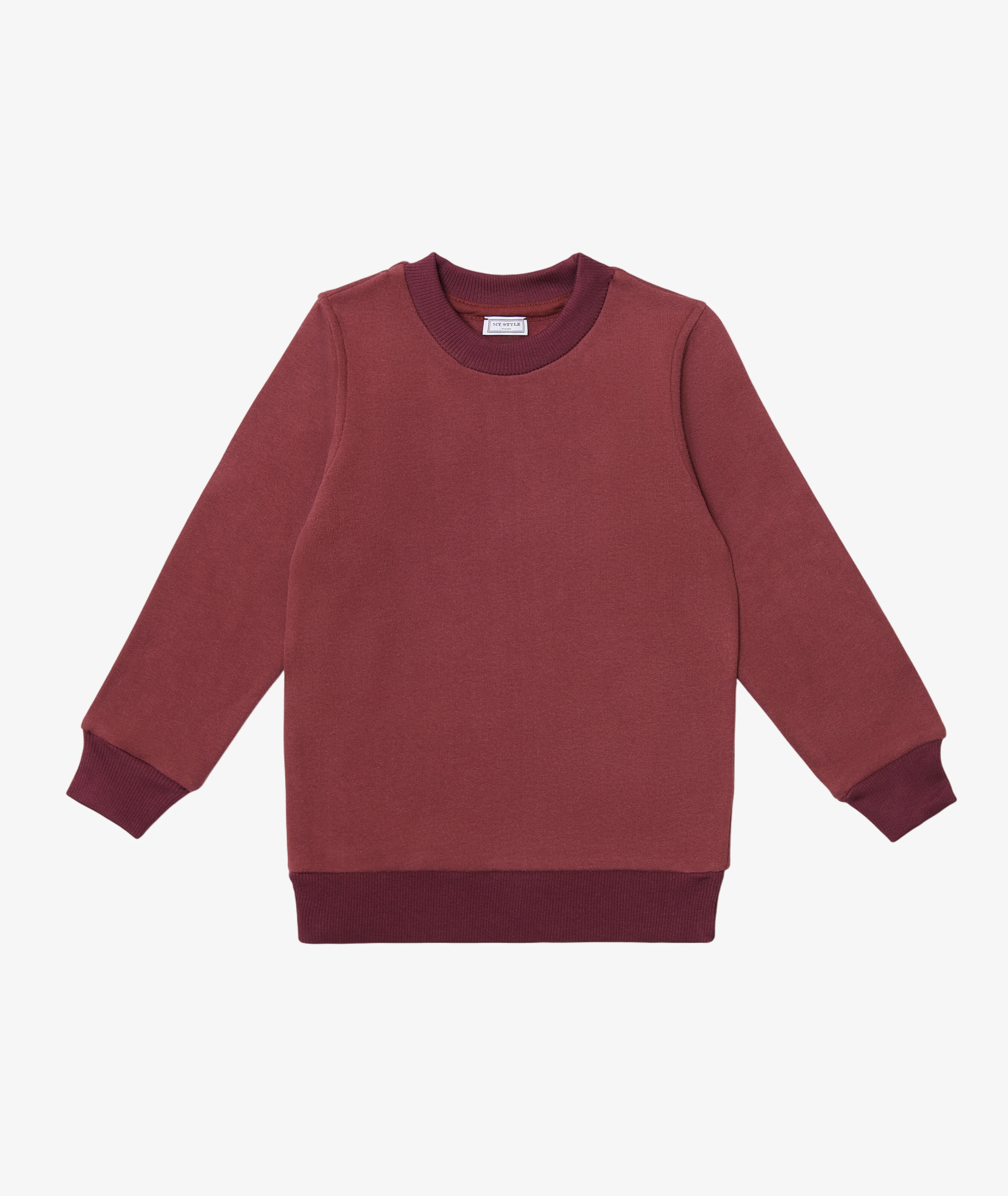 Burgundy Sweatshirt for Babies
