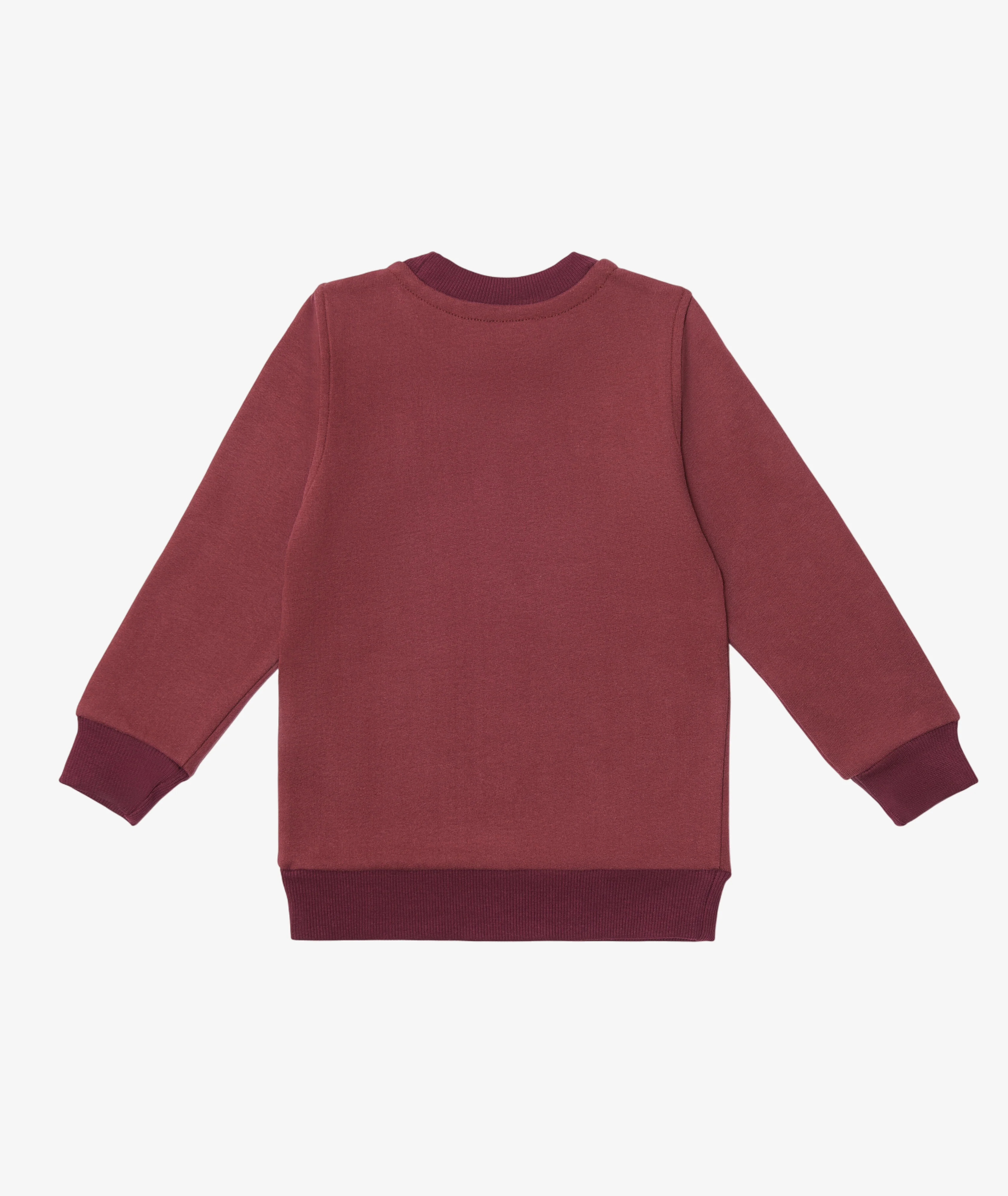 Burgundy Sweatshirt for Babies - Image 2