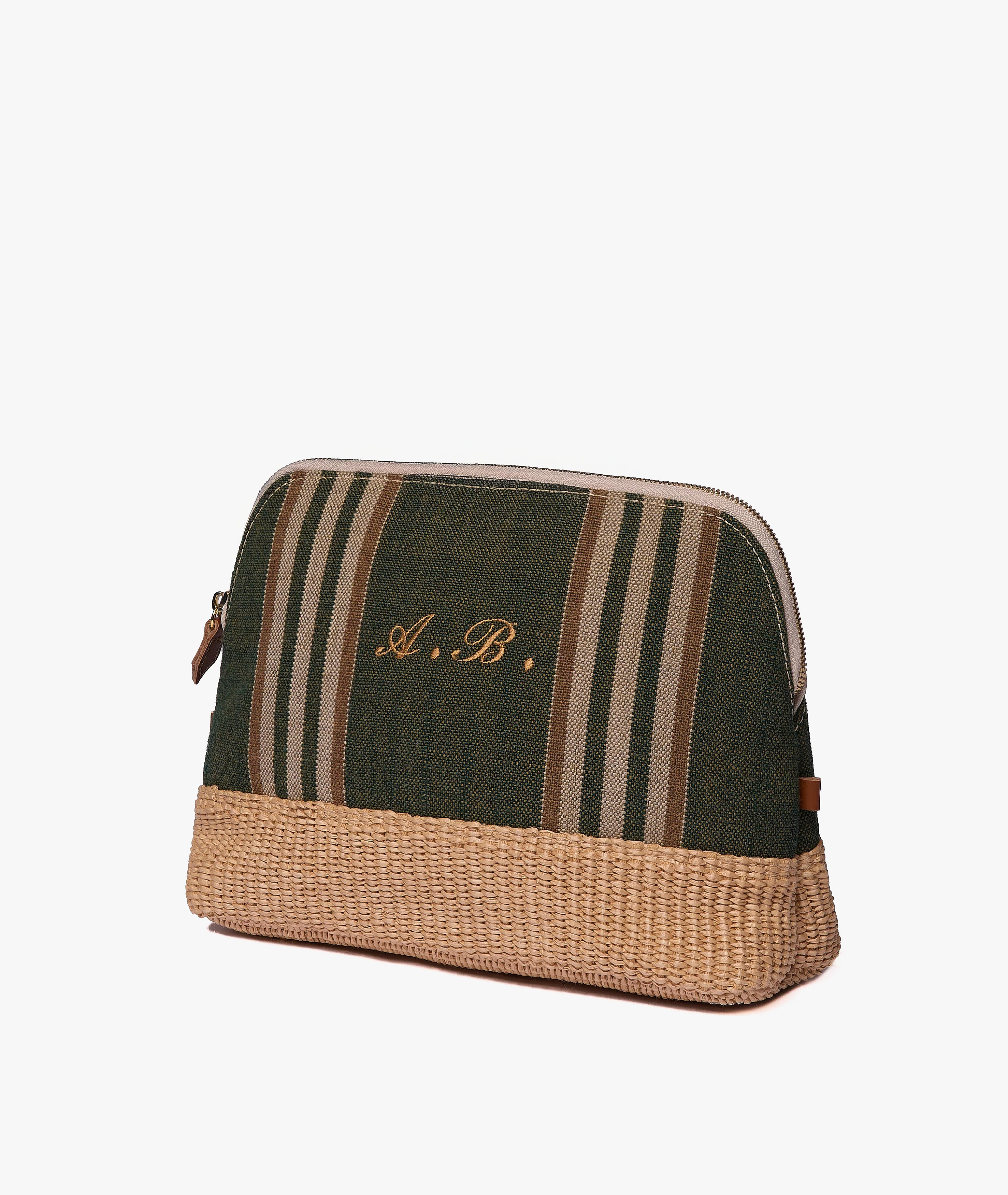 Trousse Large Antibes in Myrtle Green - Image 2