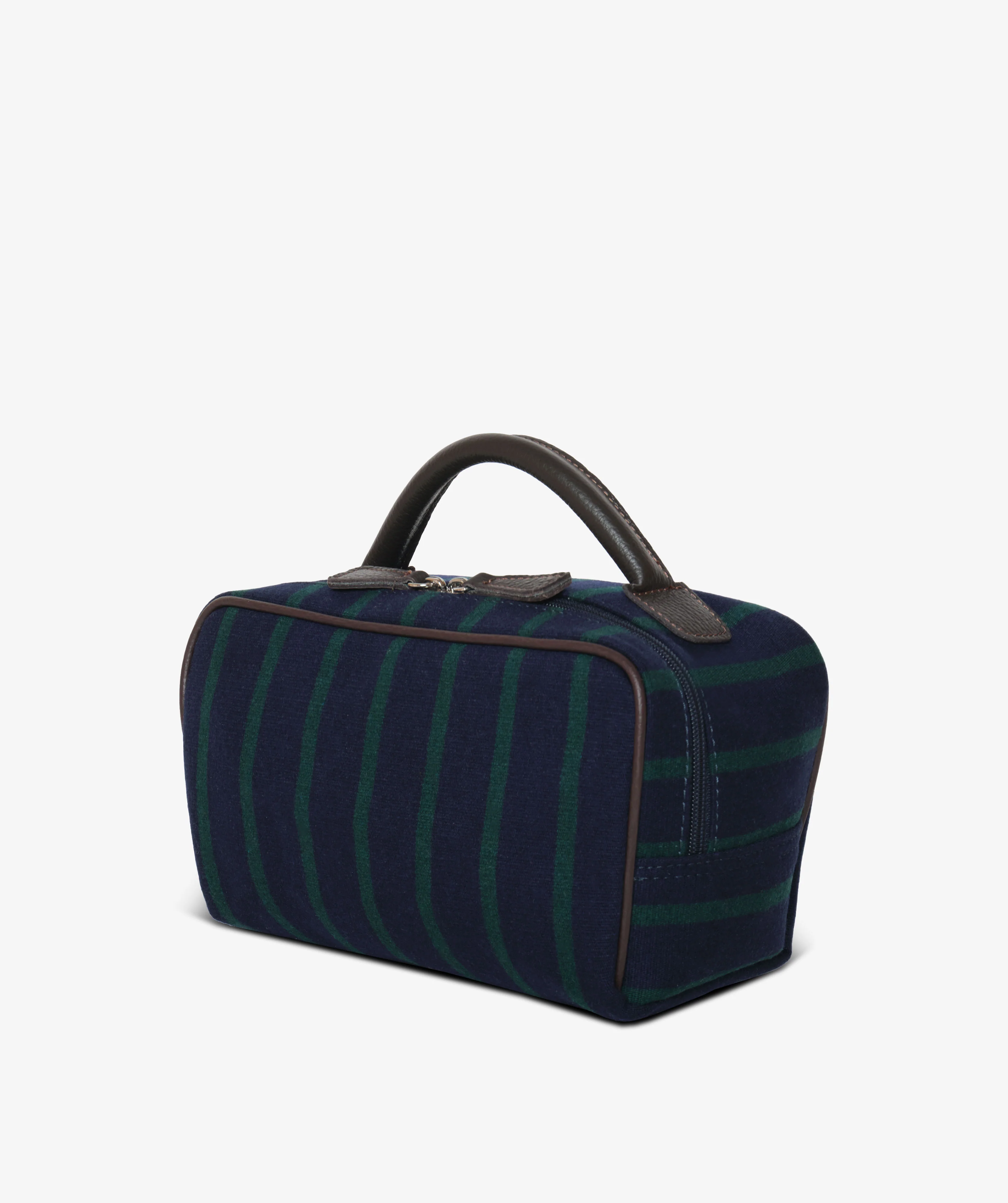 Berkeley Beauty Case Pin Stripe Green - Image 2