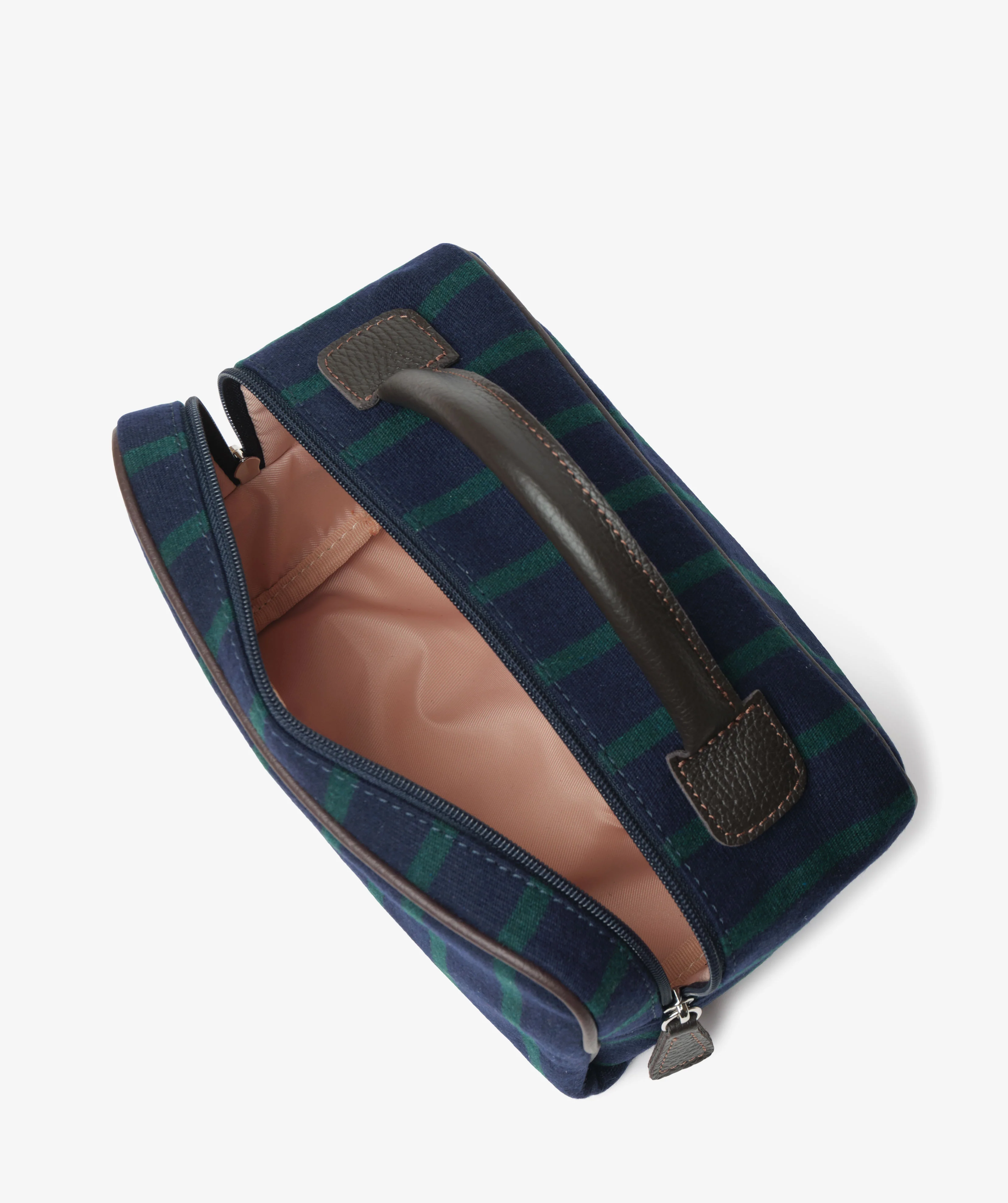 Berkeley Beauty Case Pin Stripe Green - Image 3