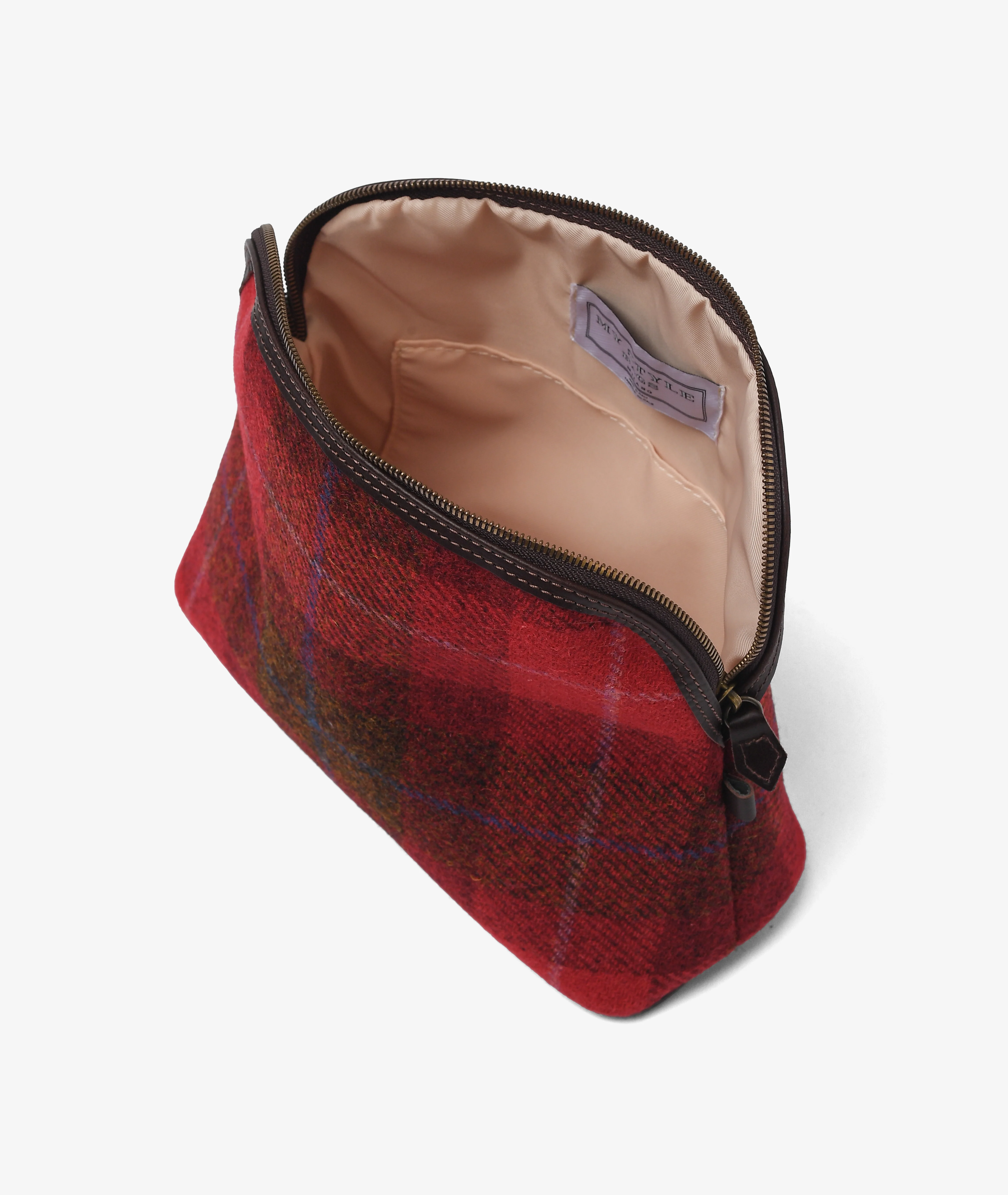 Trousse Large Tweed - Red - Image 4