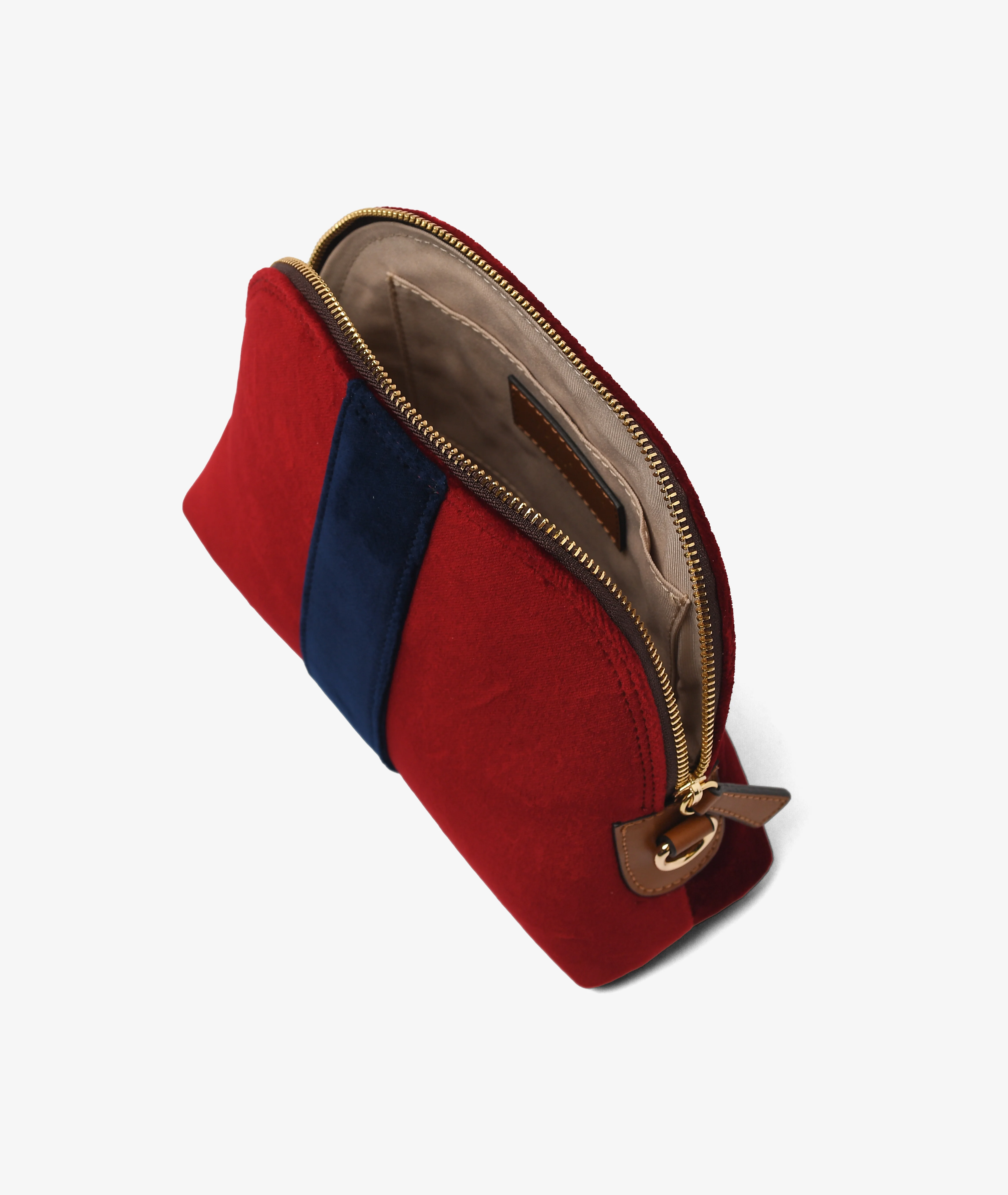Trousse Large Velvet - Red - Image 4