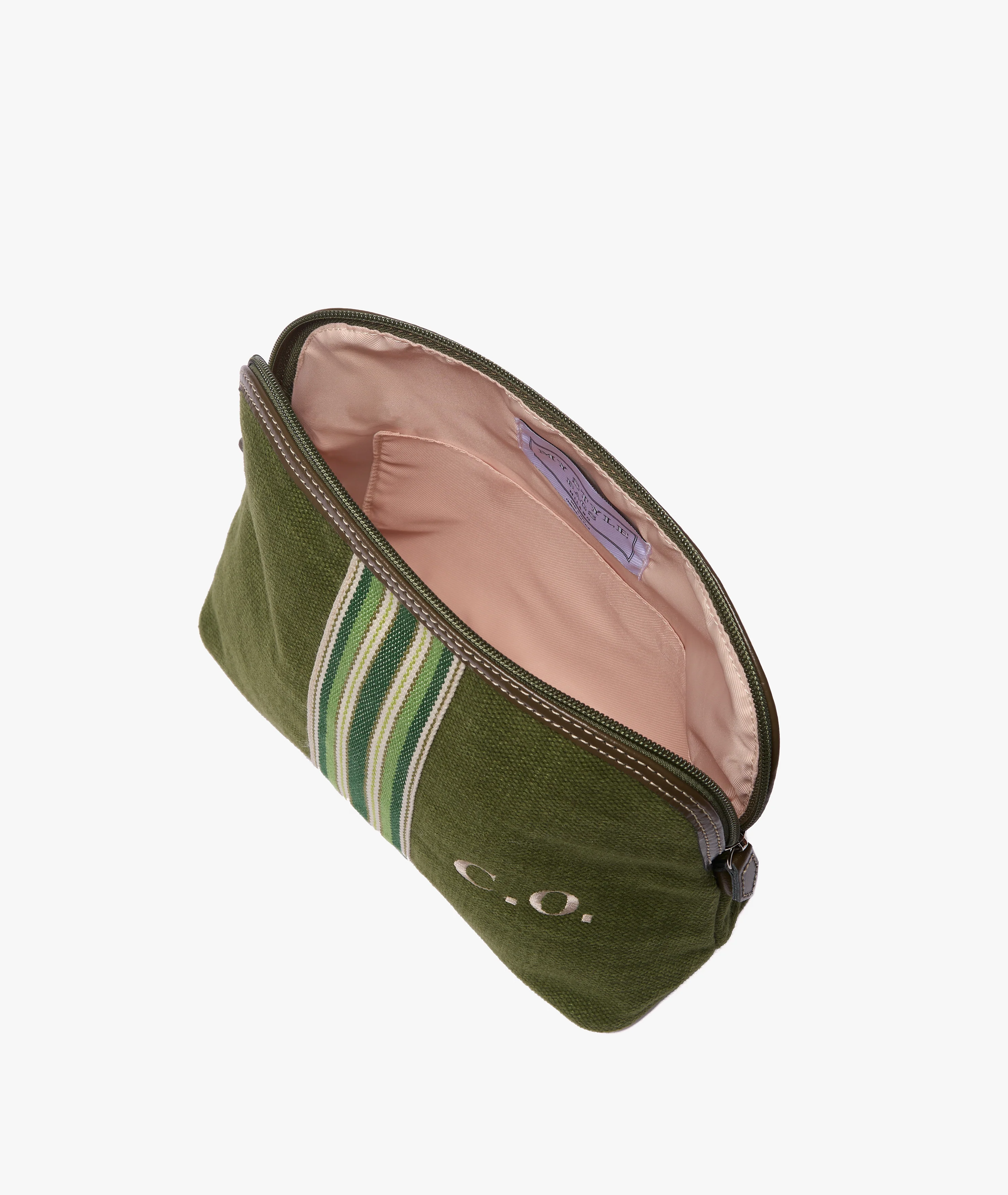 Trousse Large Macari in Green - Image 3