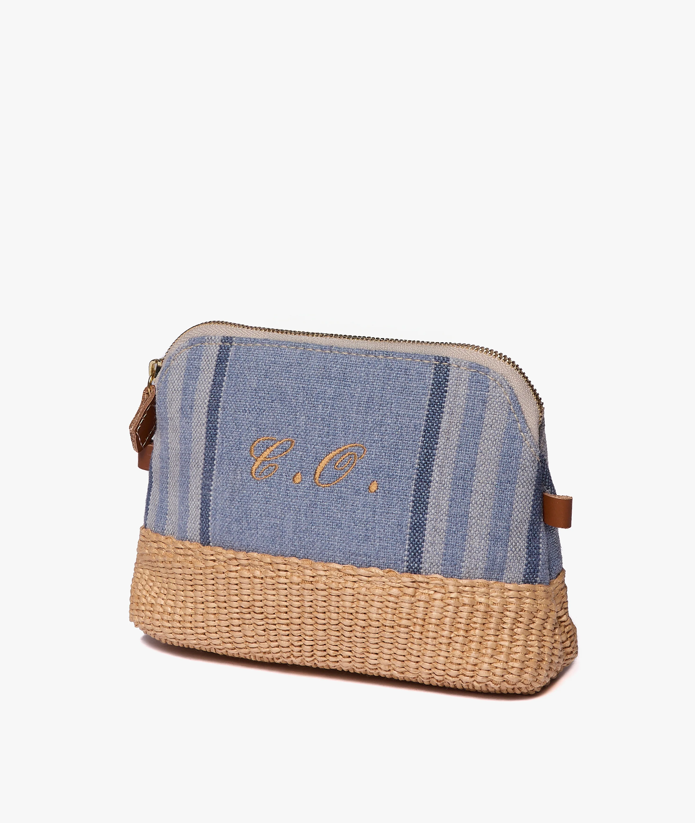 Trousse Medium Antibes in Powder Blue - Image 2