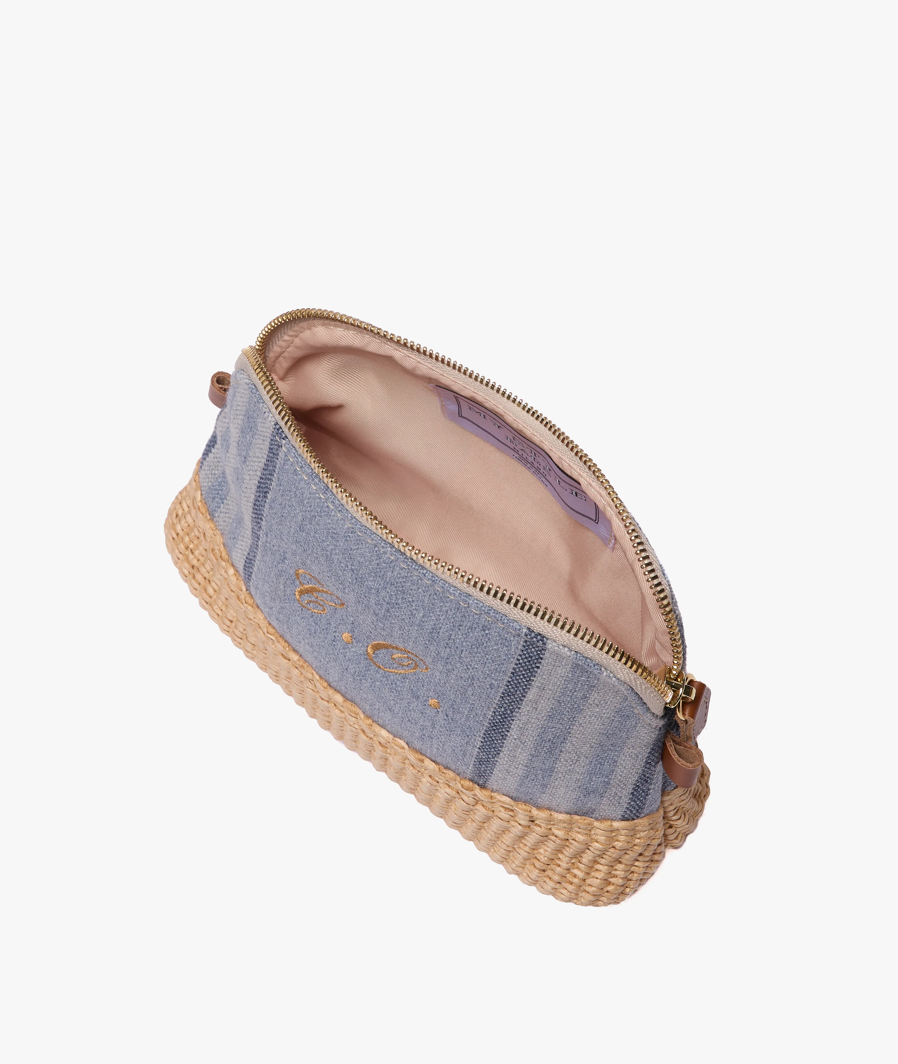Trousse Medium Antibes in Powder Blue - Image 3