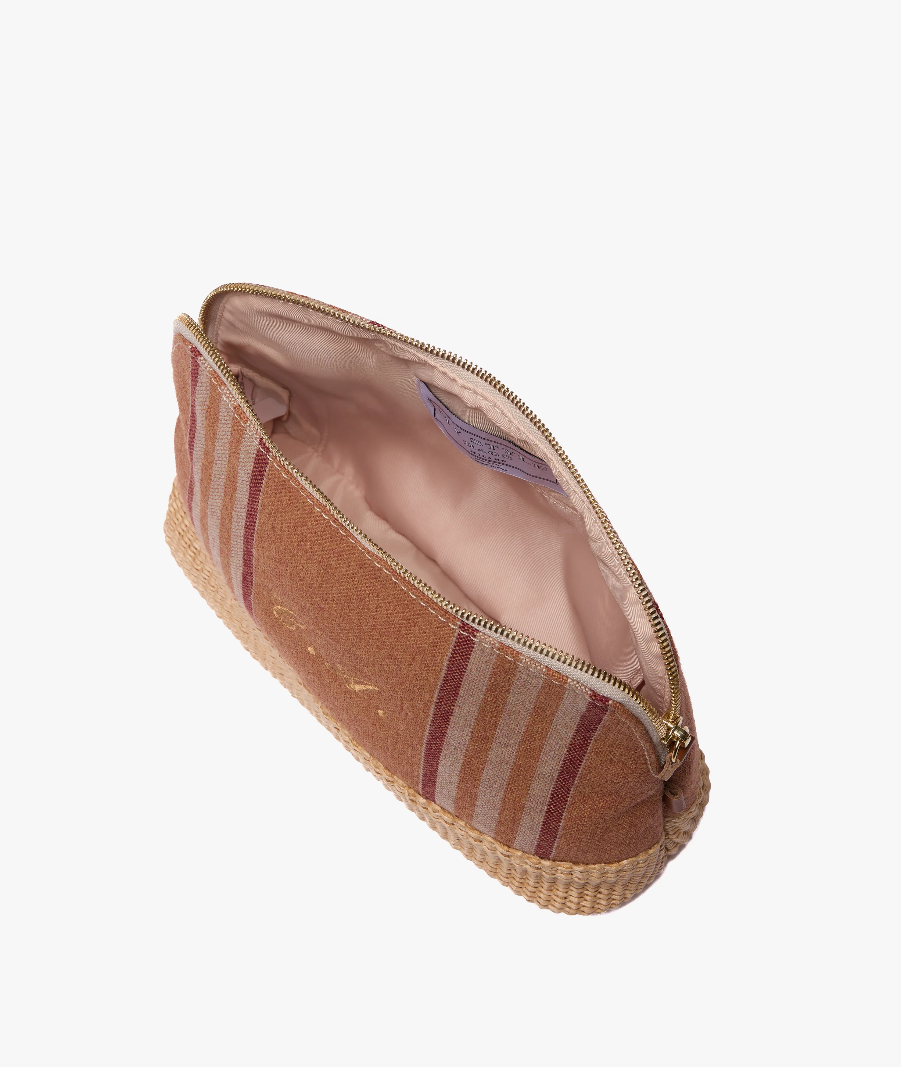 Trousse Medium Antibes in Terracotta - Image 3