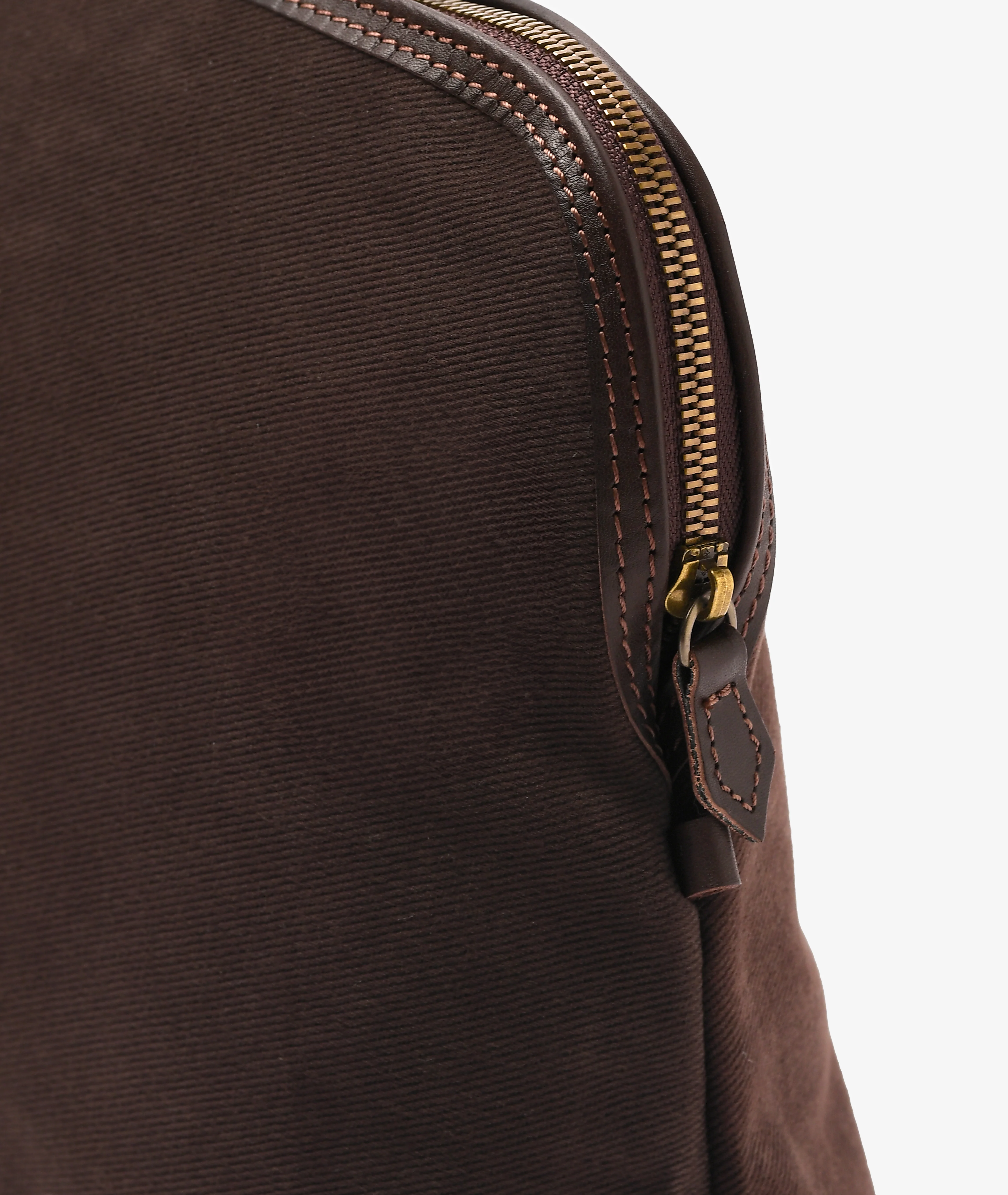 Trousse Peachskin - Large in Chocolate - Image 3