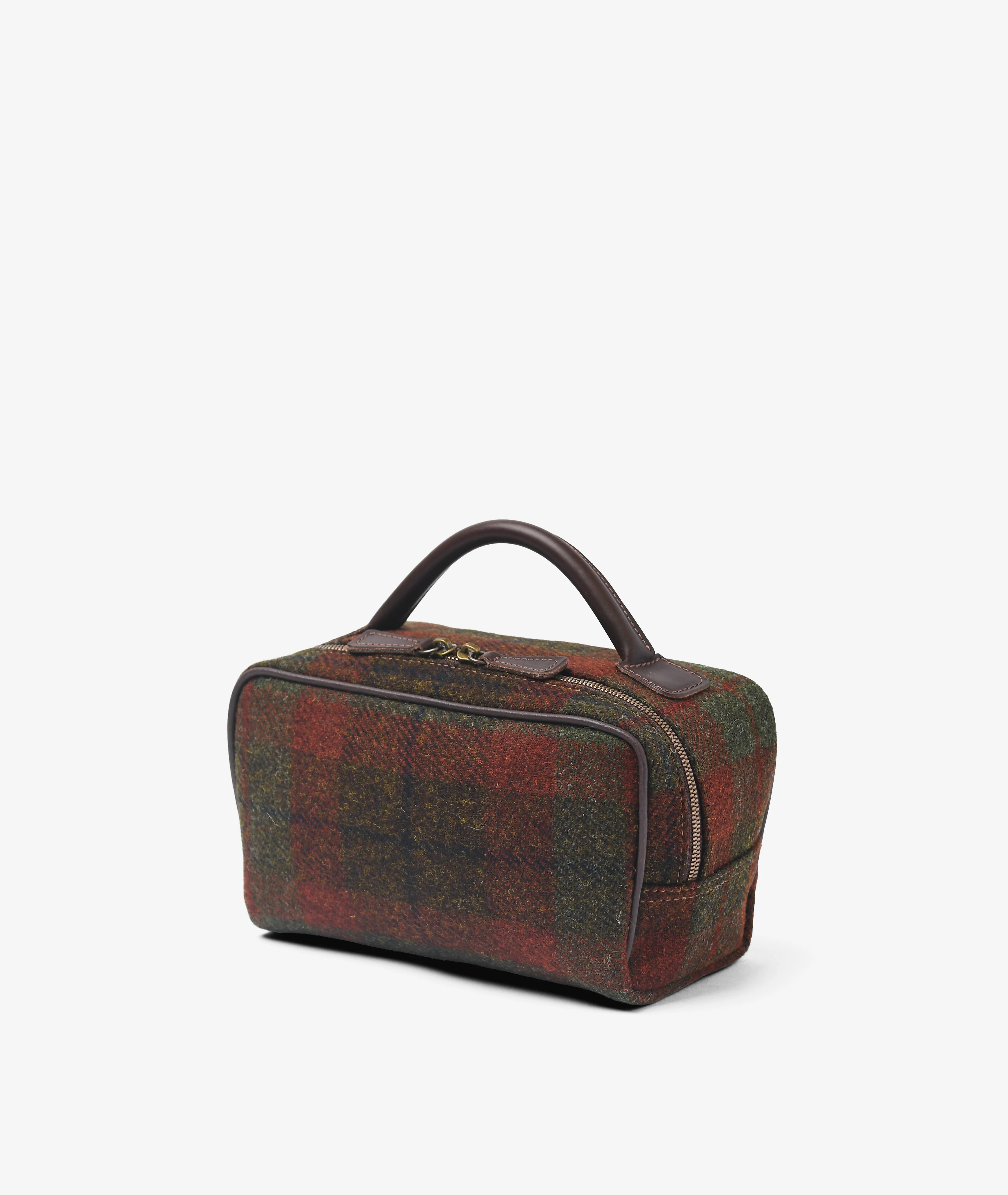 Beauty Case Harris Tweed - Amber - Image 2