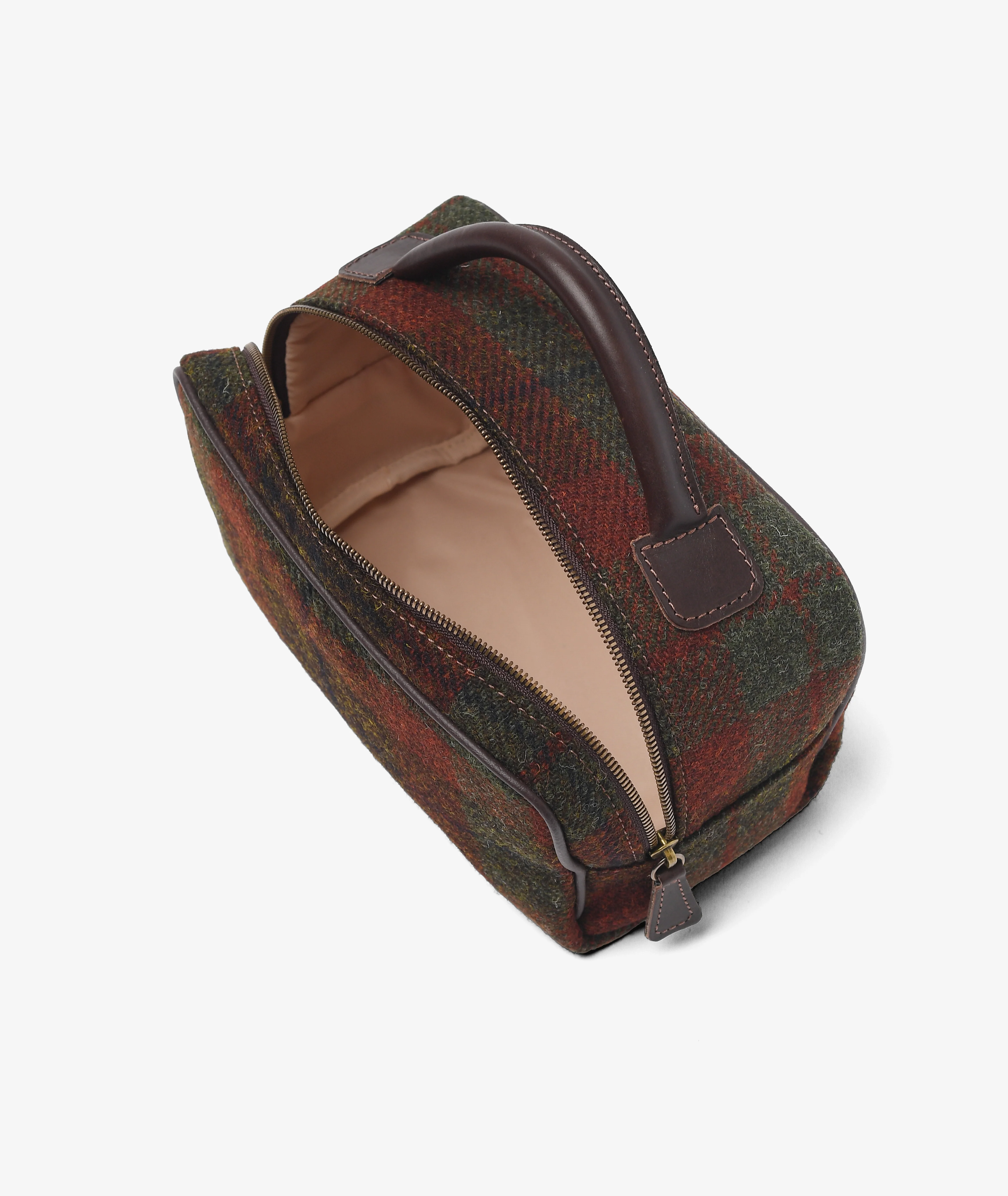 Beauty Case Harris Tweed - Amber - Image 4