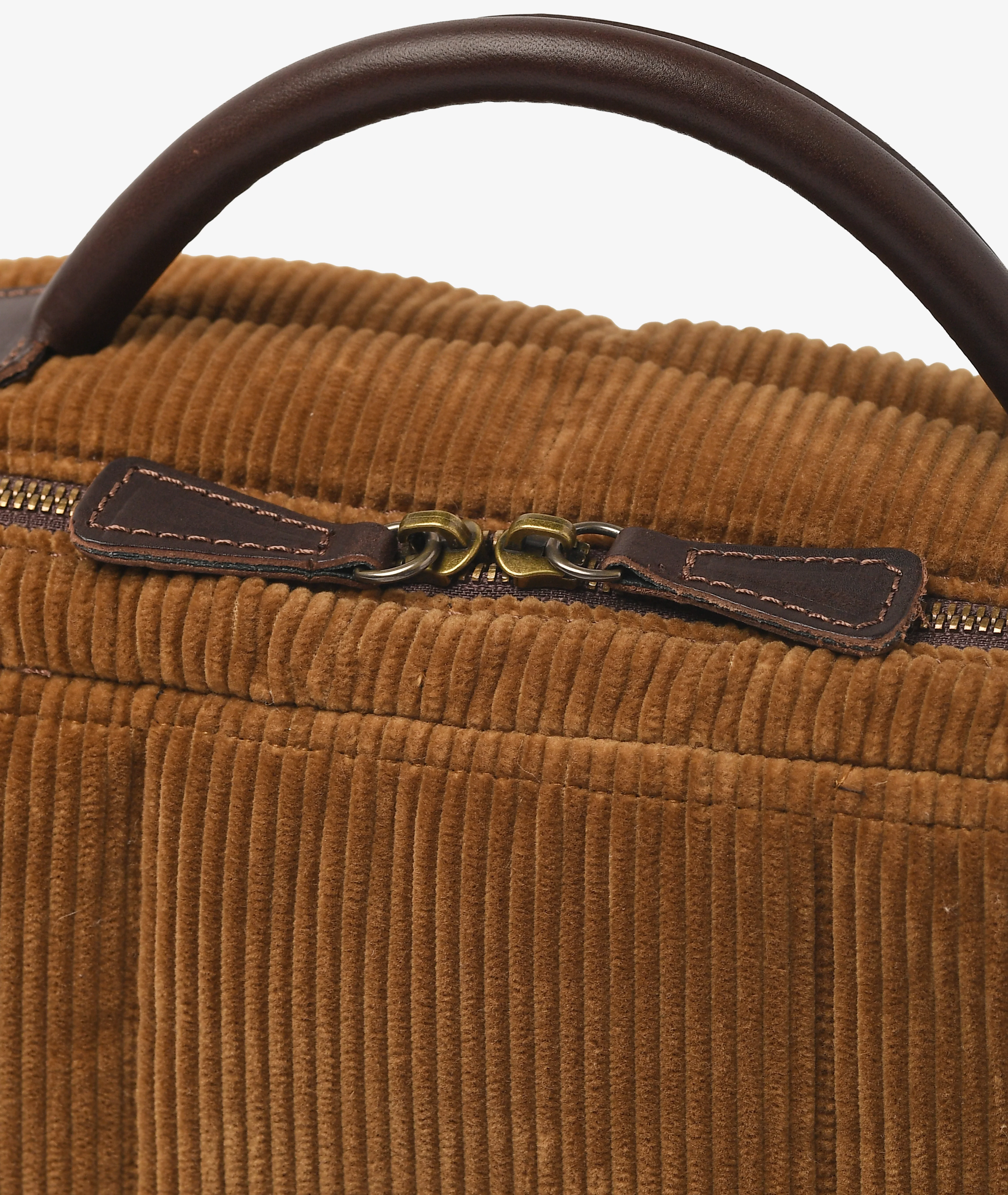 Beauty Case Velour - Camel - Image 3
