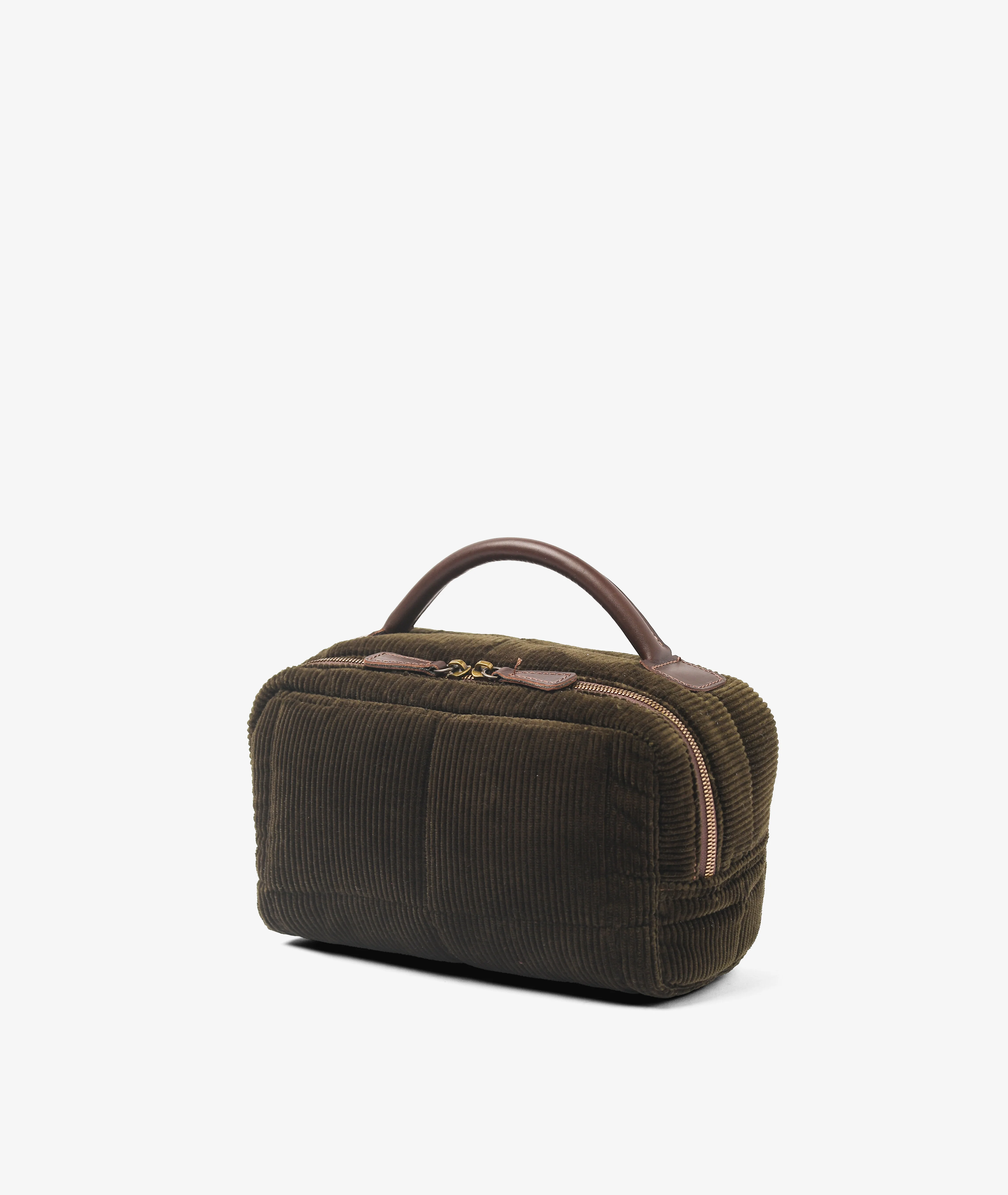 Beauty Case Velour - Forest Green - Image 2