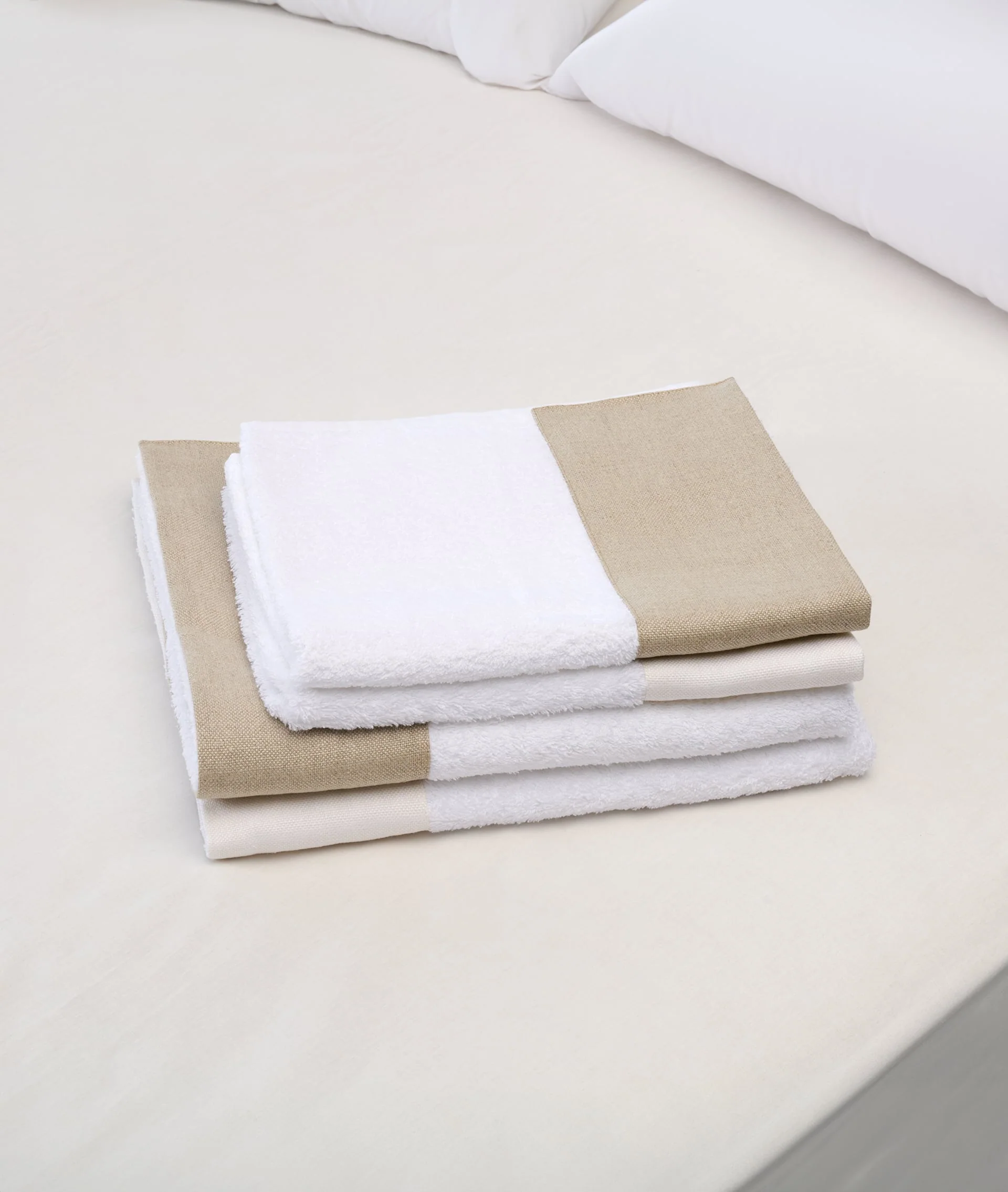 Couple Bath Towels Gallipoli Raw - Image 4