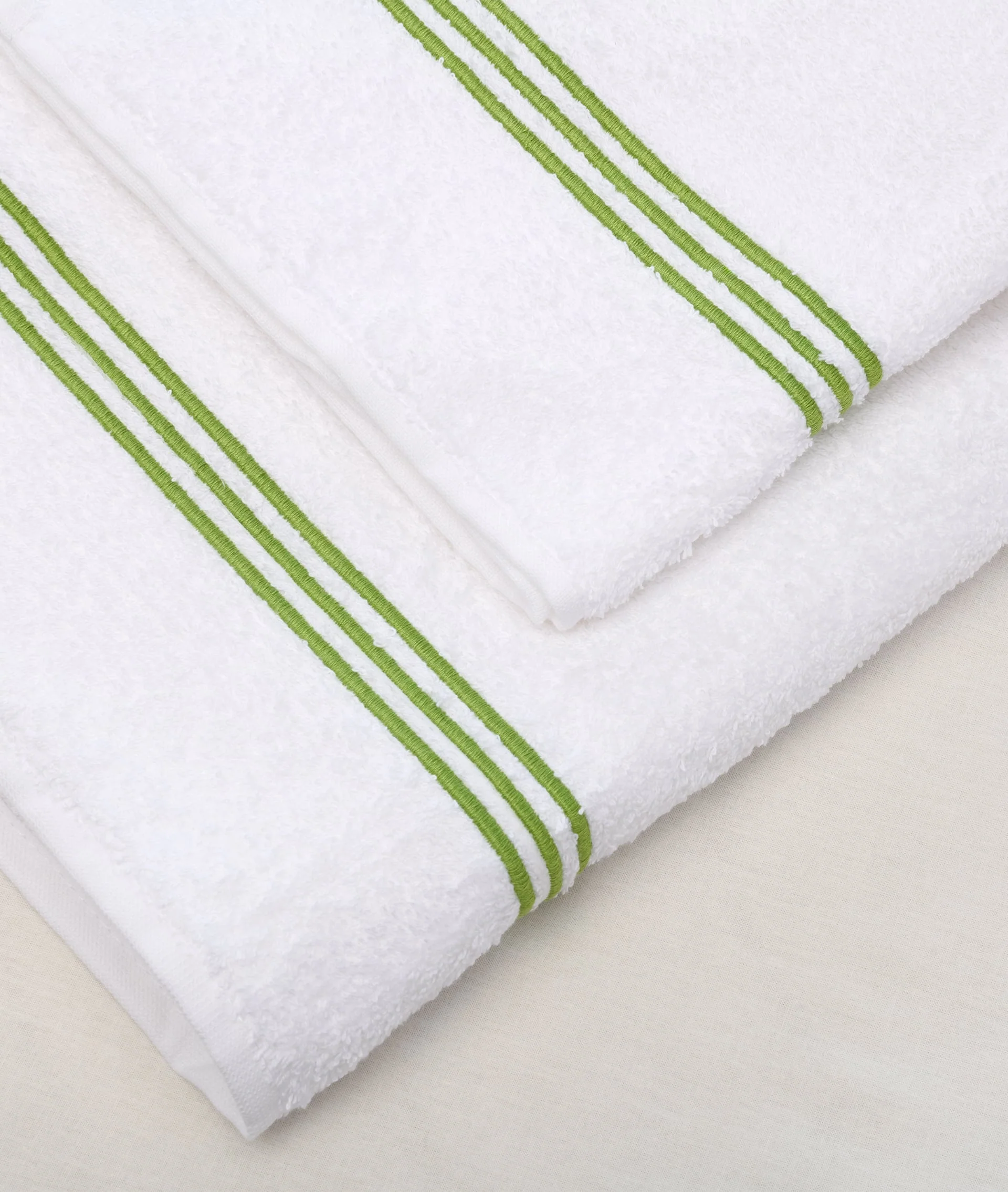 Couple Bath Towels Taviano Green - Image 3