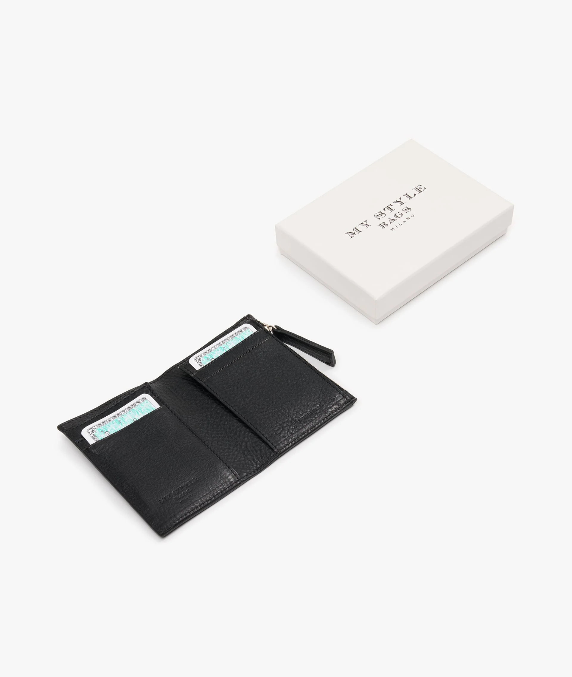  Credit Card Holder with Zipper - Image 4