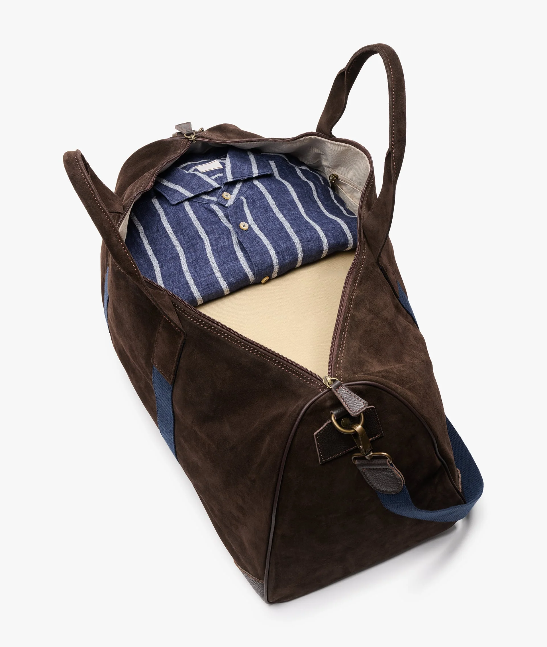 Boston Duffel Bag Deluxe in Brown - Image 4