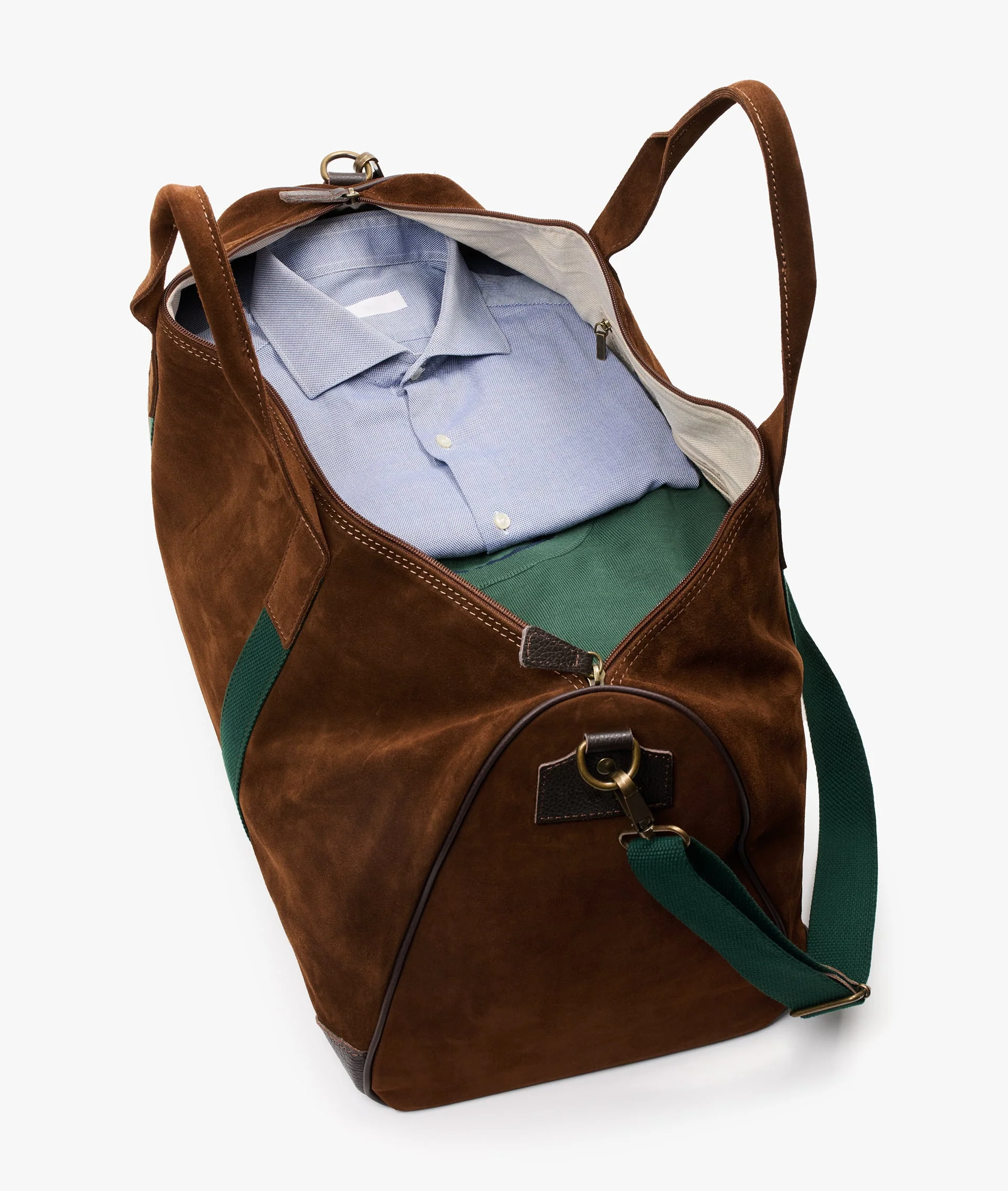 Boston Duffel Bag Deluxe in Tobacco - Image 4
