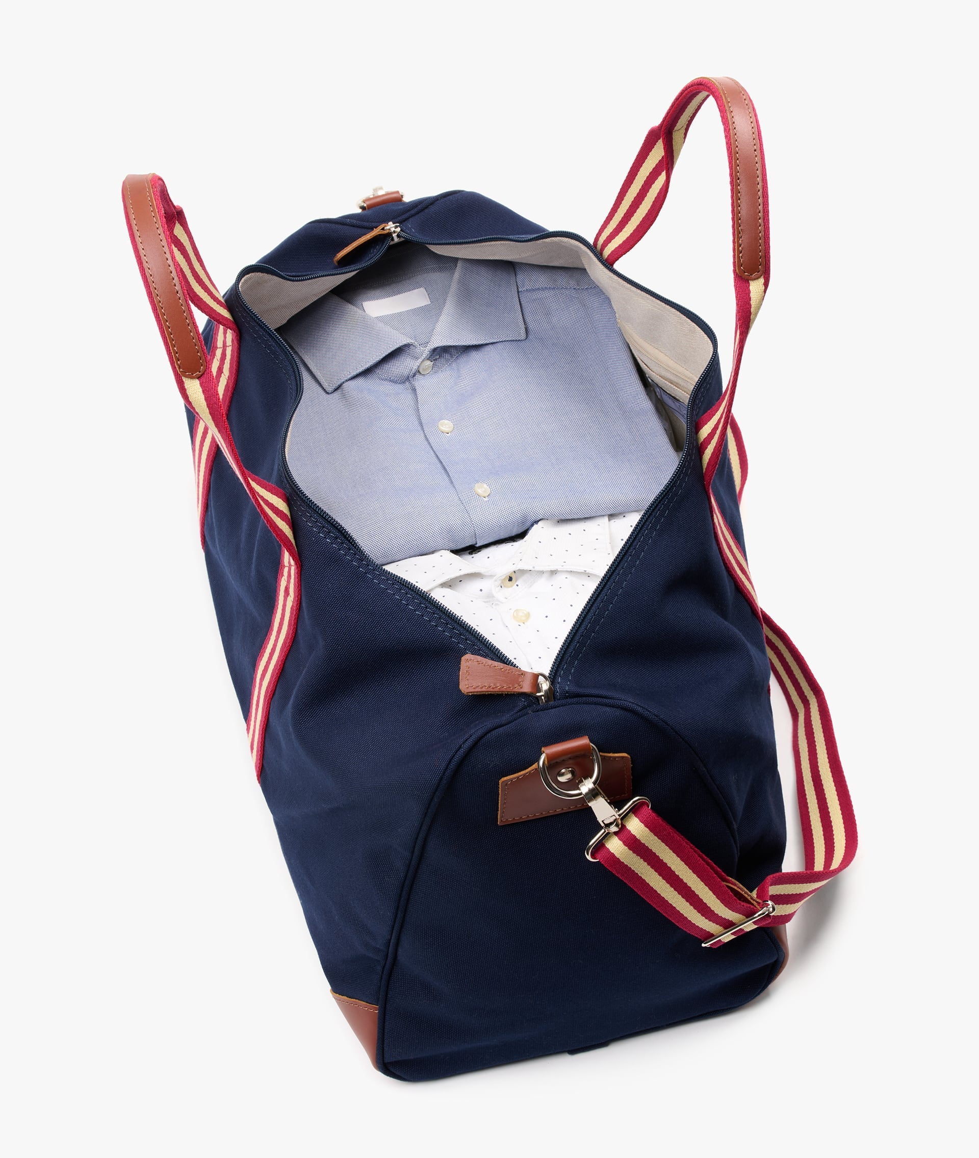 Boston Duffel Bag - Large in Blue - Image 4