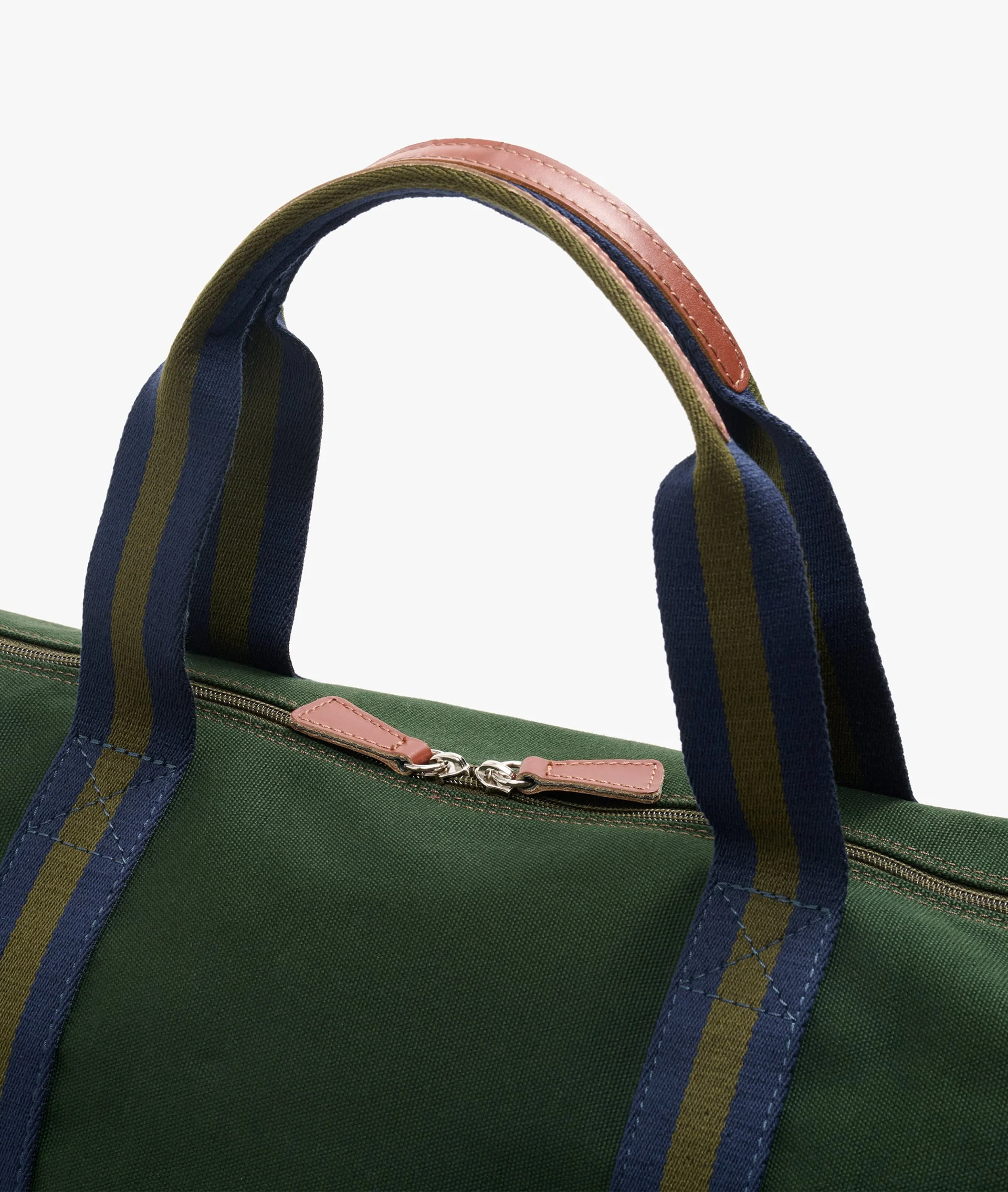 Boston Duffel Bag - Large in Dark Green - Image 3