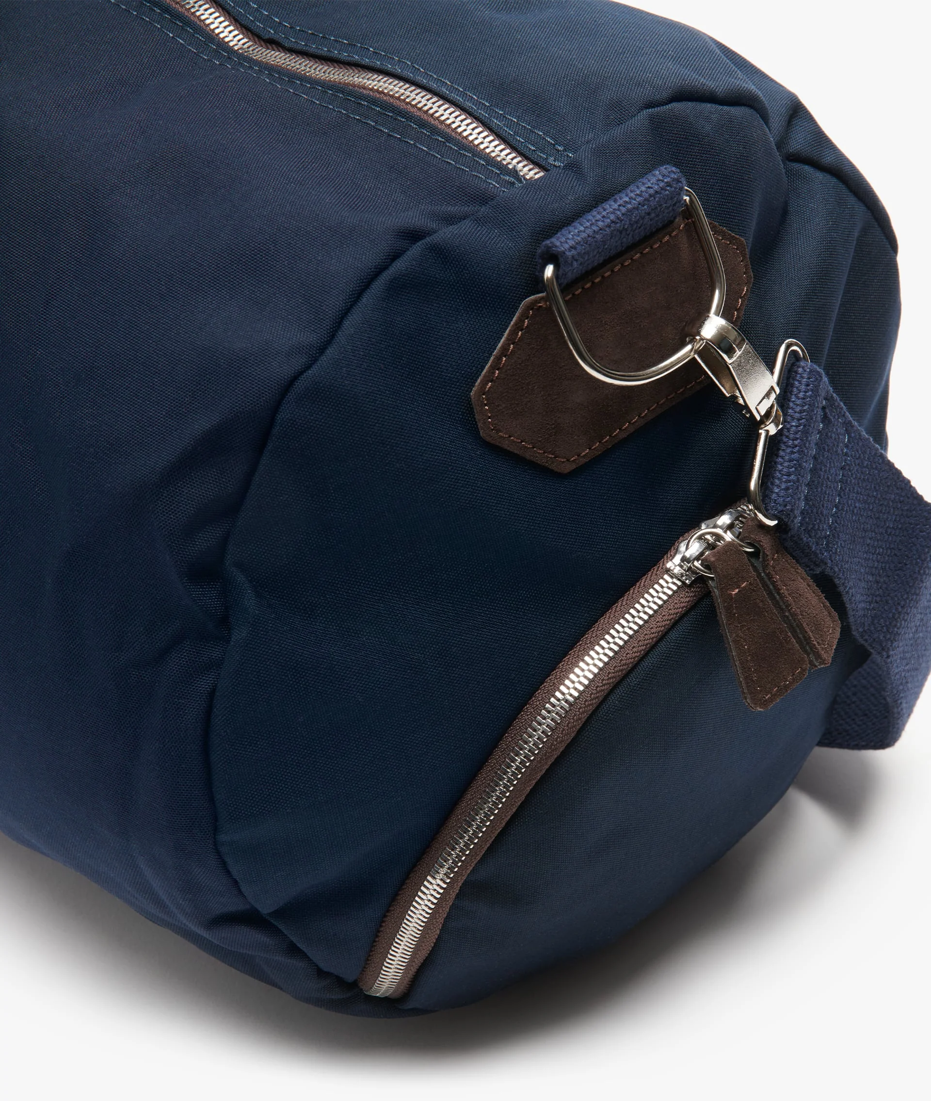 Duffel Bag Boston Travel Dark Blue - Image 5