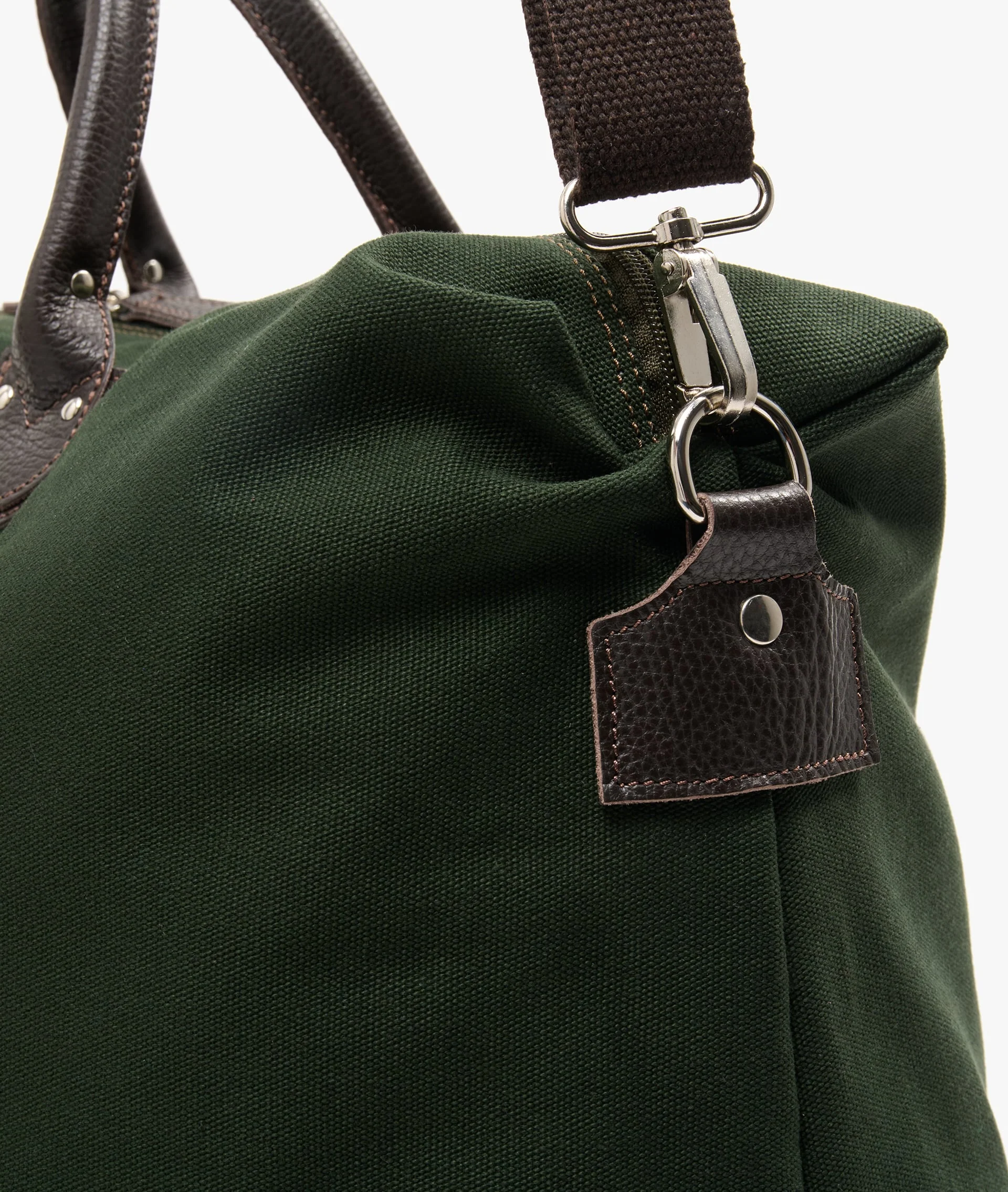 Harvard Duffel Bag - Large in Dark Green - Image 3