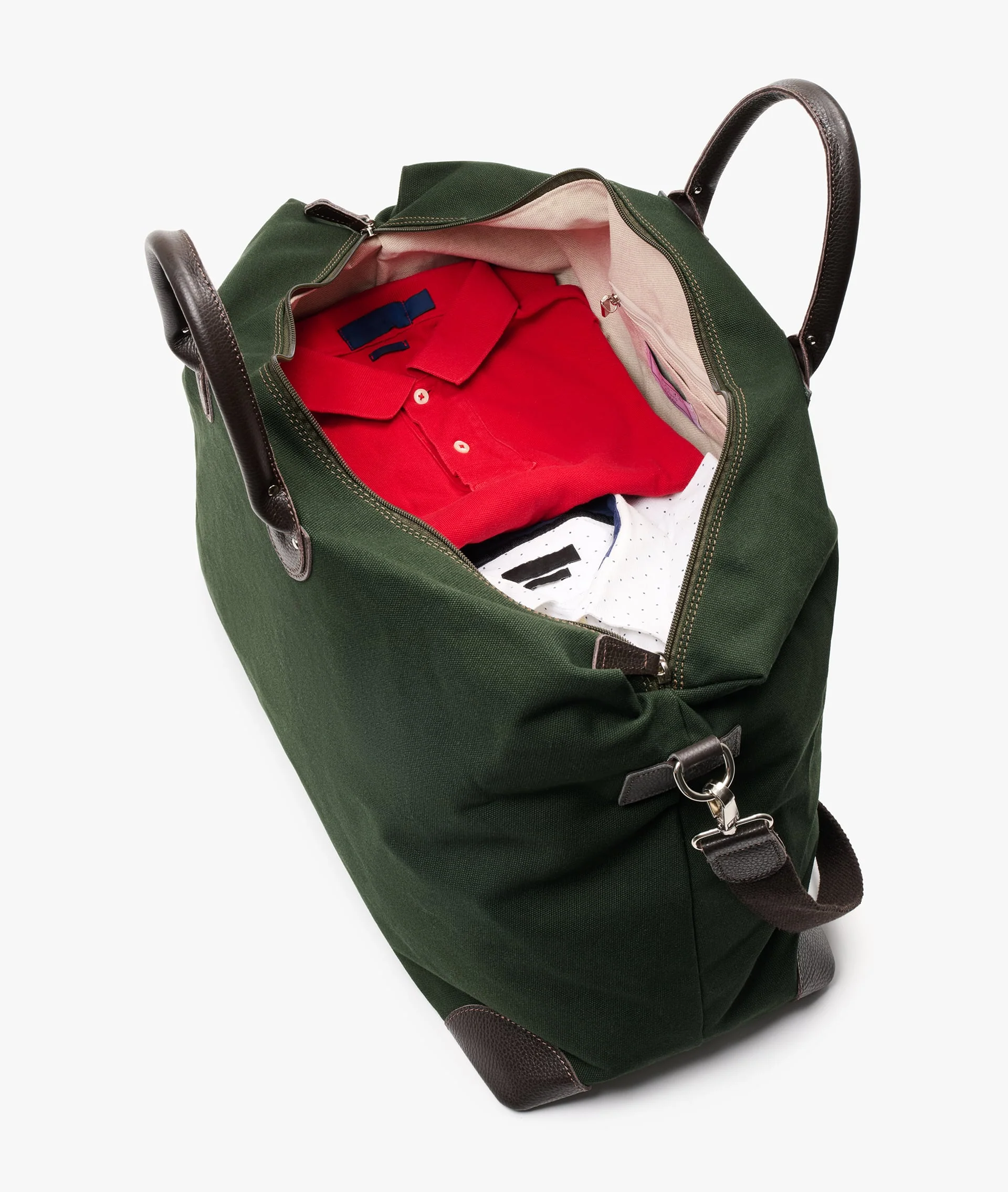 Harvard Duffel Bag - Large in Dark Green - Image 4