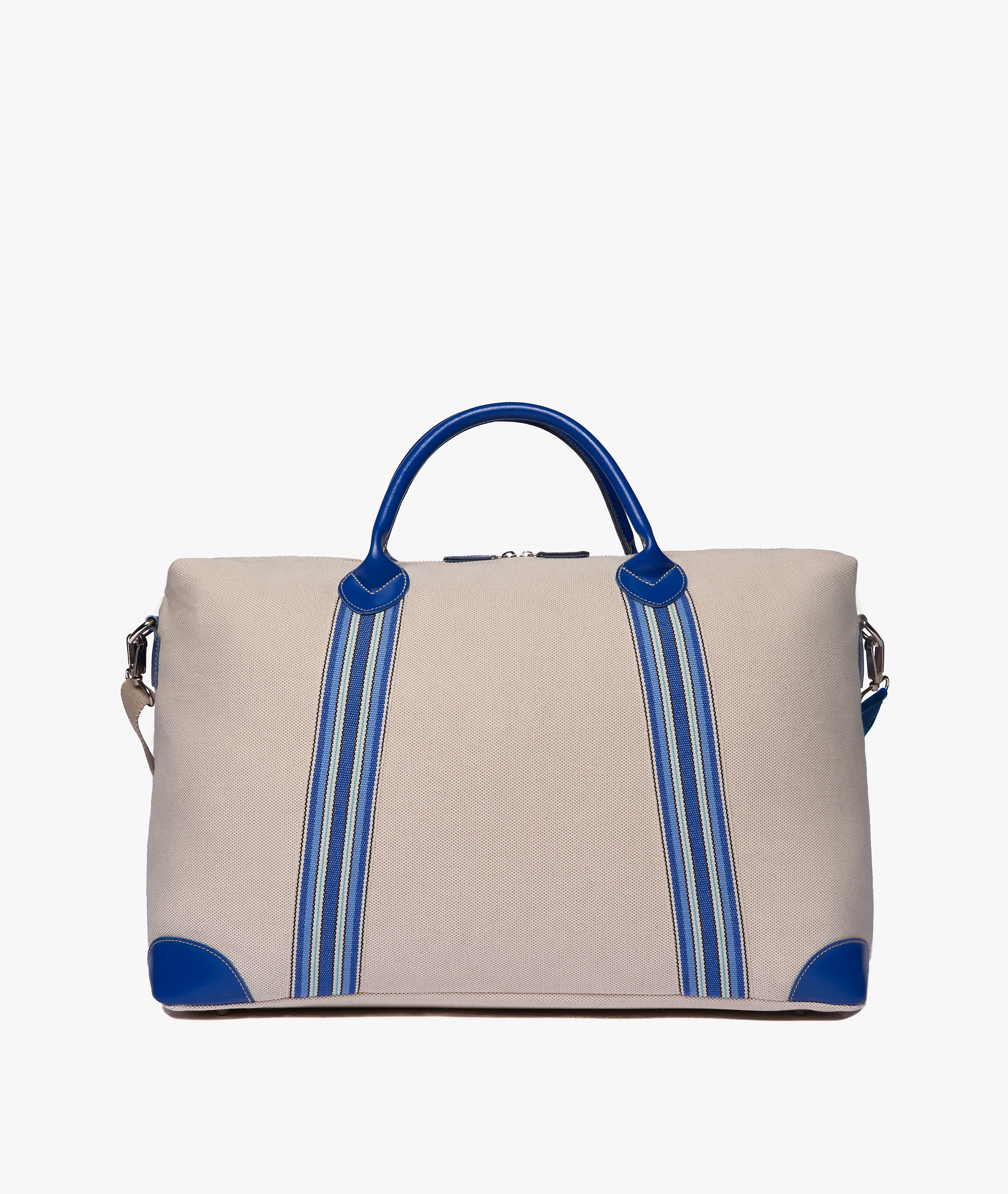 Harvard Duffel Bag Macari in Panamone and Blue