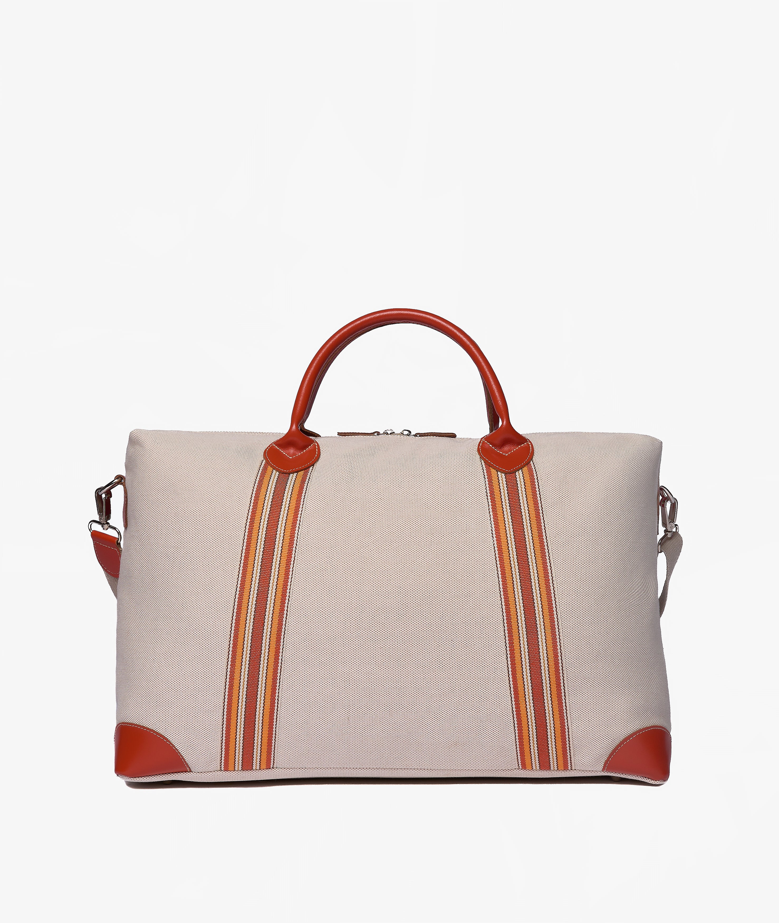 Harvard Duffel Bag Macari in Panamone and Orange
