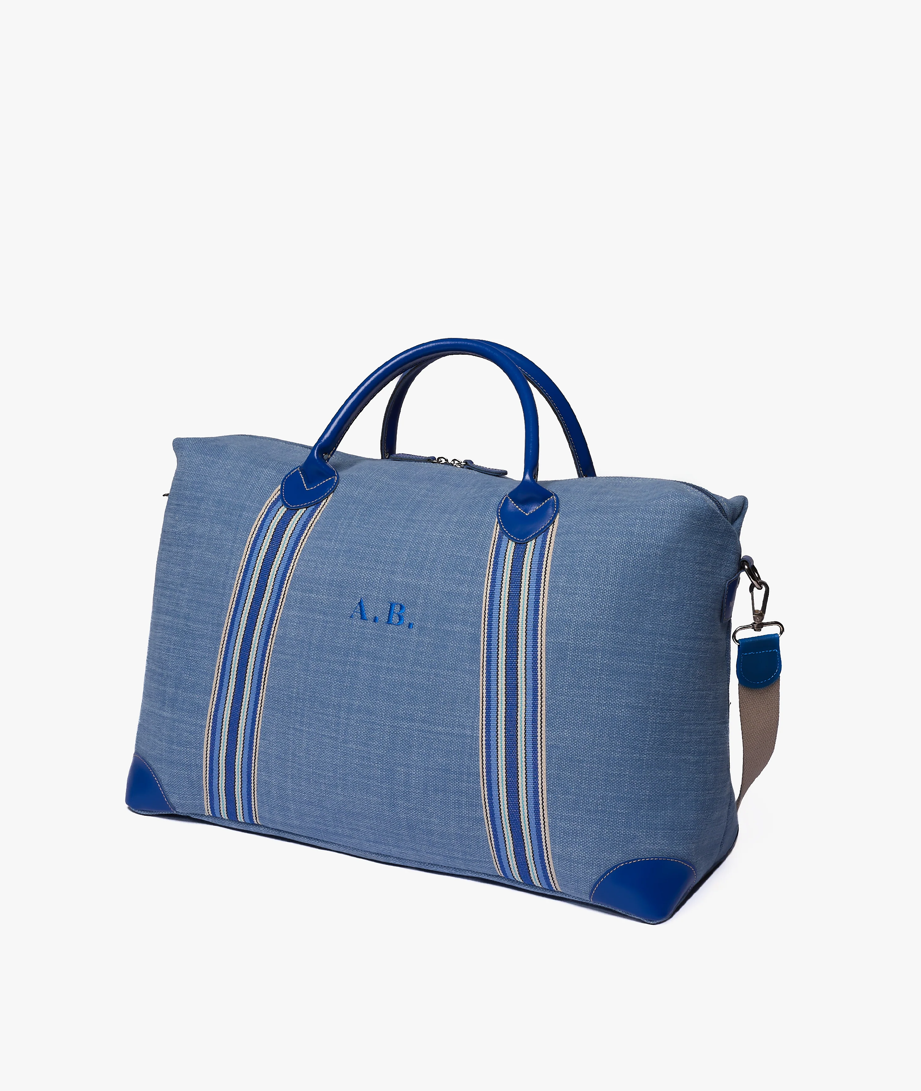 Harvard Duffel Bag Macari in Powder Blue - Image 2