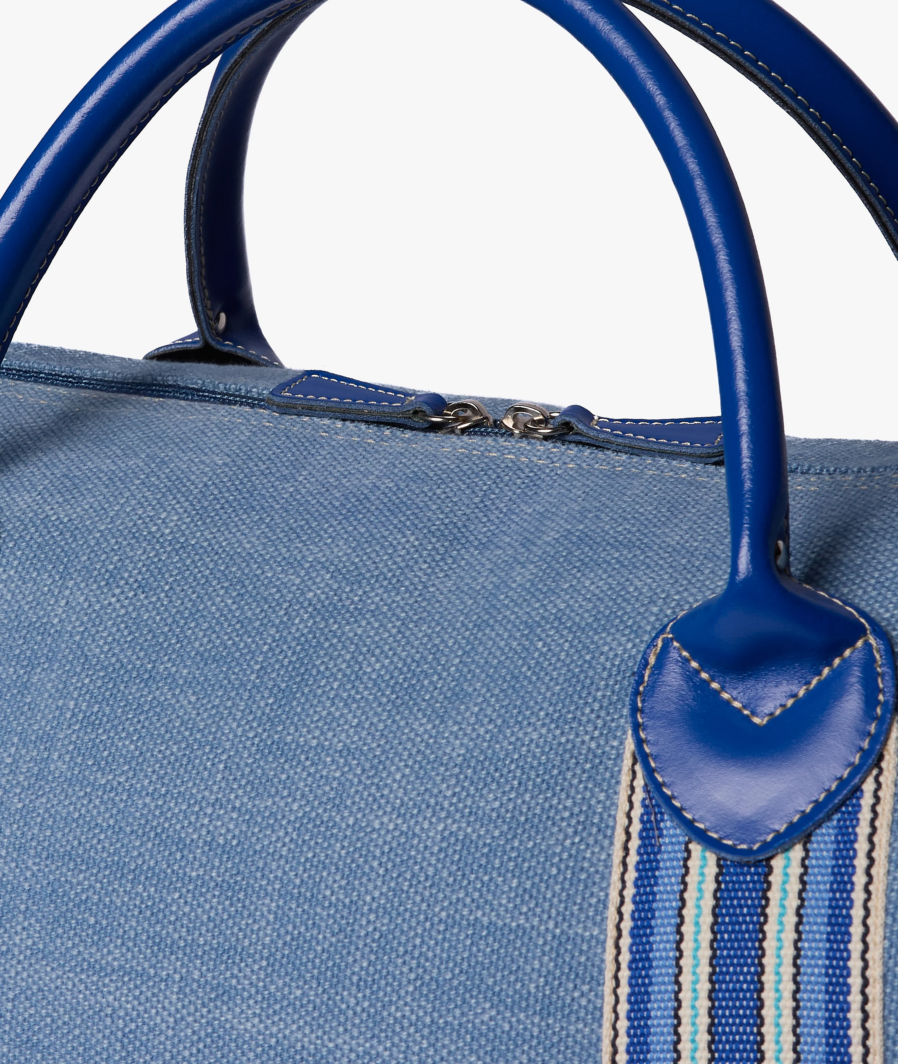 Harvard Duffel Bag Macari in Powder Blue - Image 4