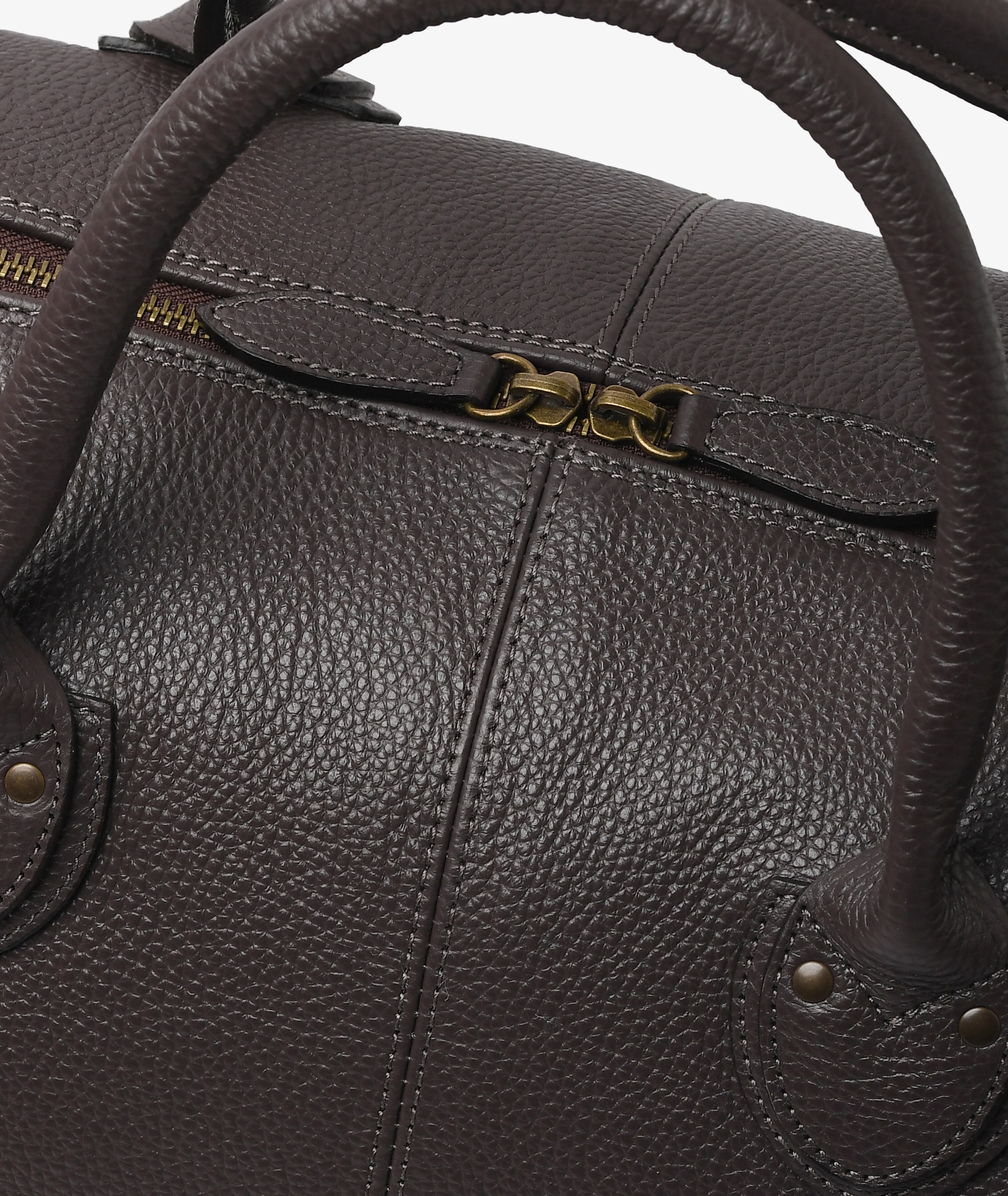 Harvard Milano Duffel Bag – Large in Brown - Image 3