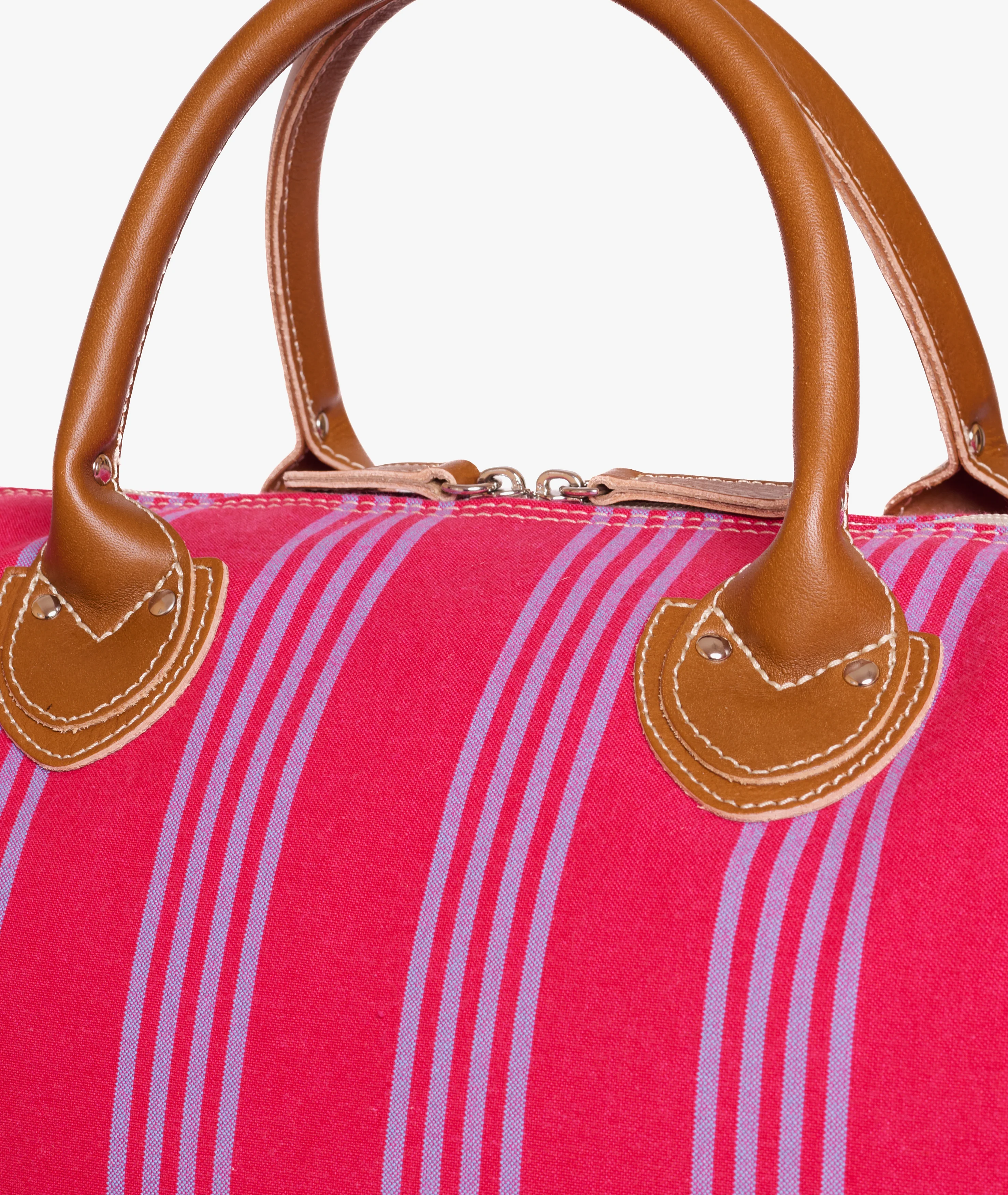Harvard Large Duffel Bag Panarea in Fuchsia - Image 4