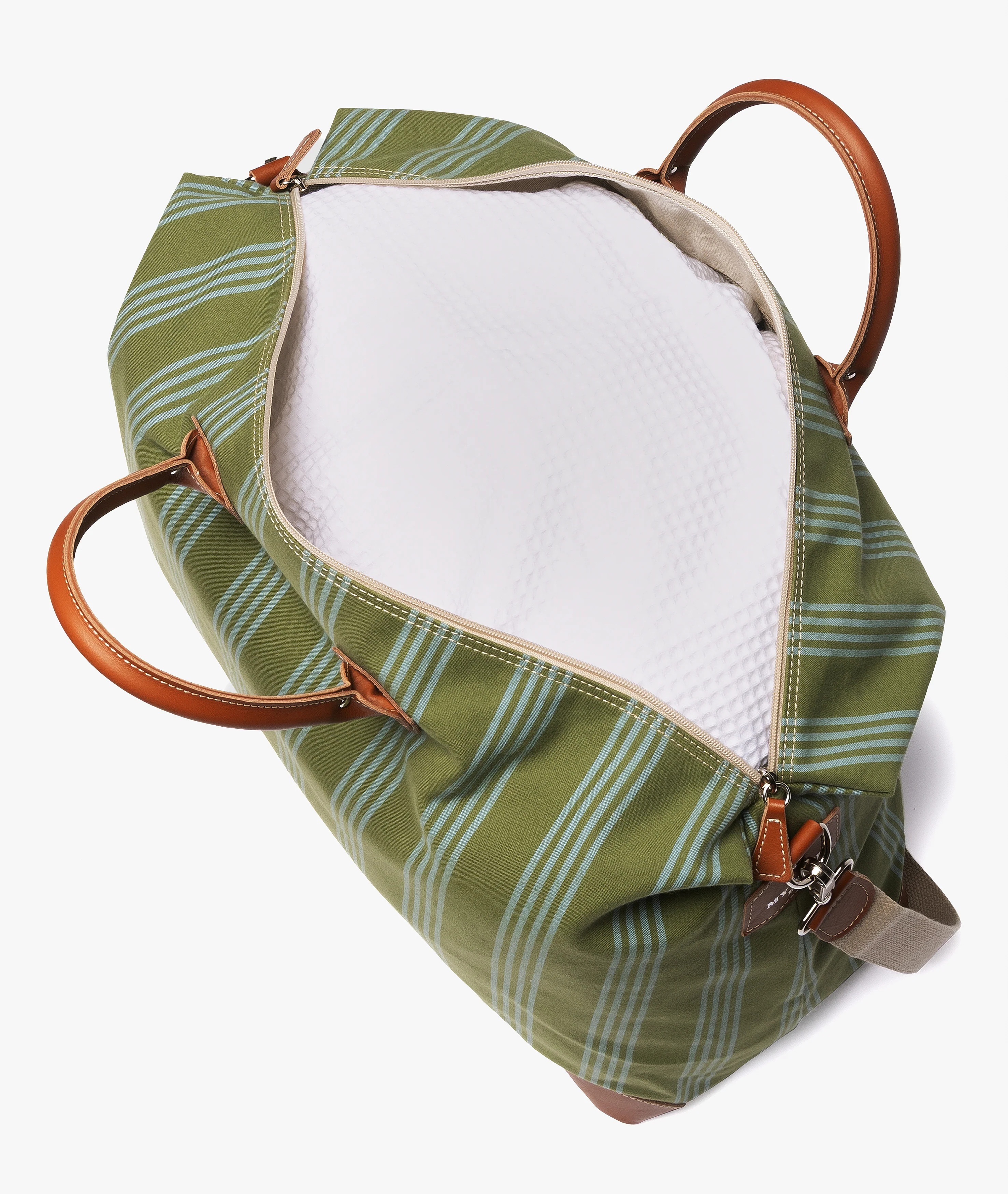 Harvard Large Duffel Bag Panarea in Khaki Green - Image 3