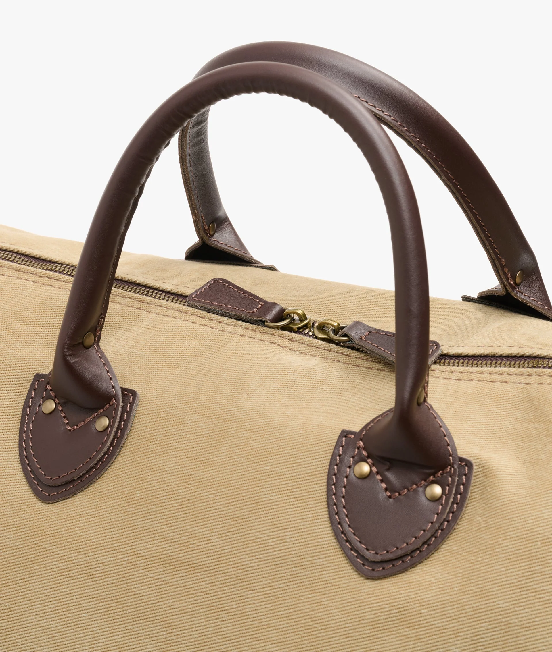 Harvard Duffel Bag Peachskin – Large in Beige - Image 3