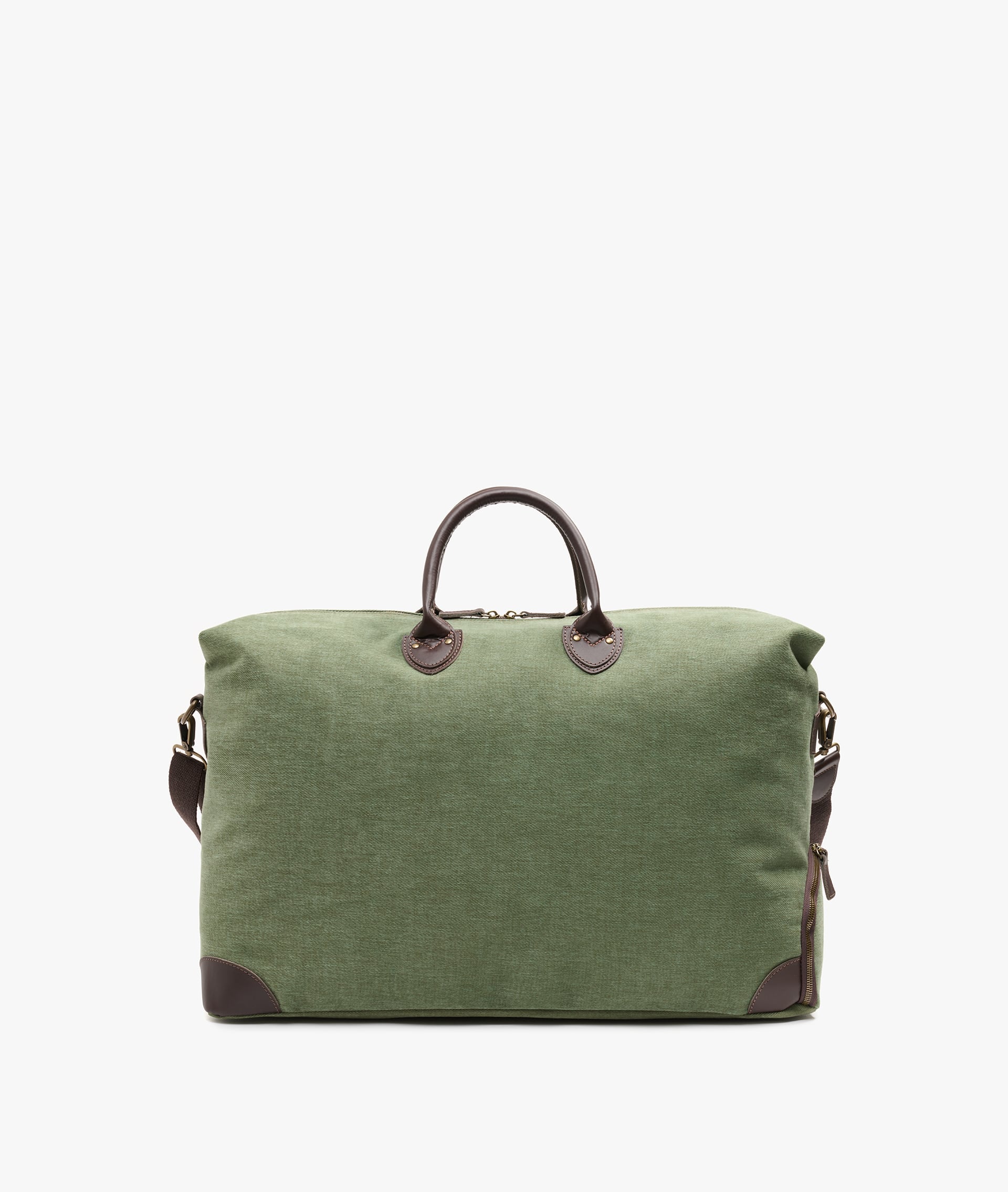  Harvard Duffel Bag Peachskin – Large in Meadow Green