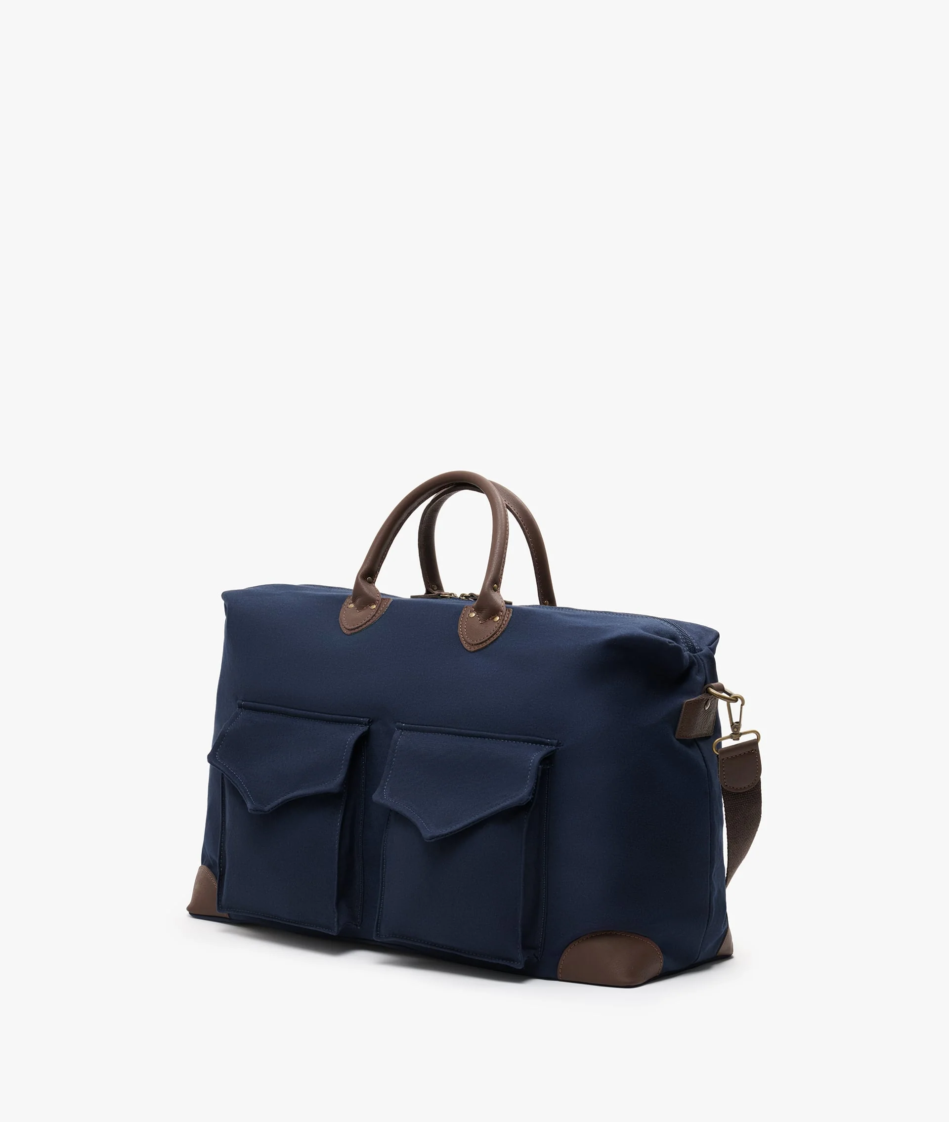Harvard Safari Duffel Bag in Blue - Image 2