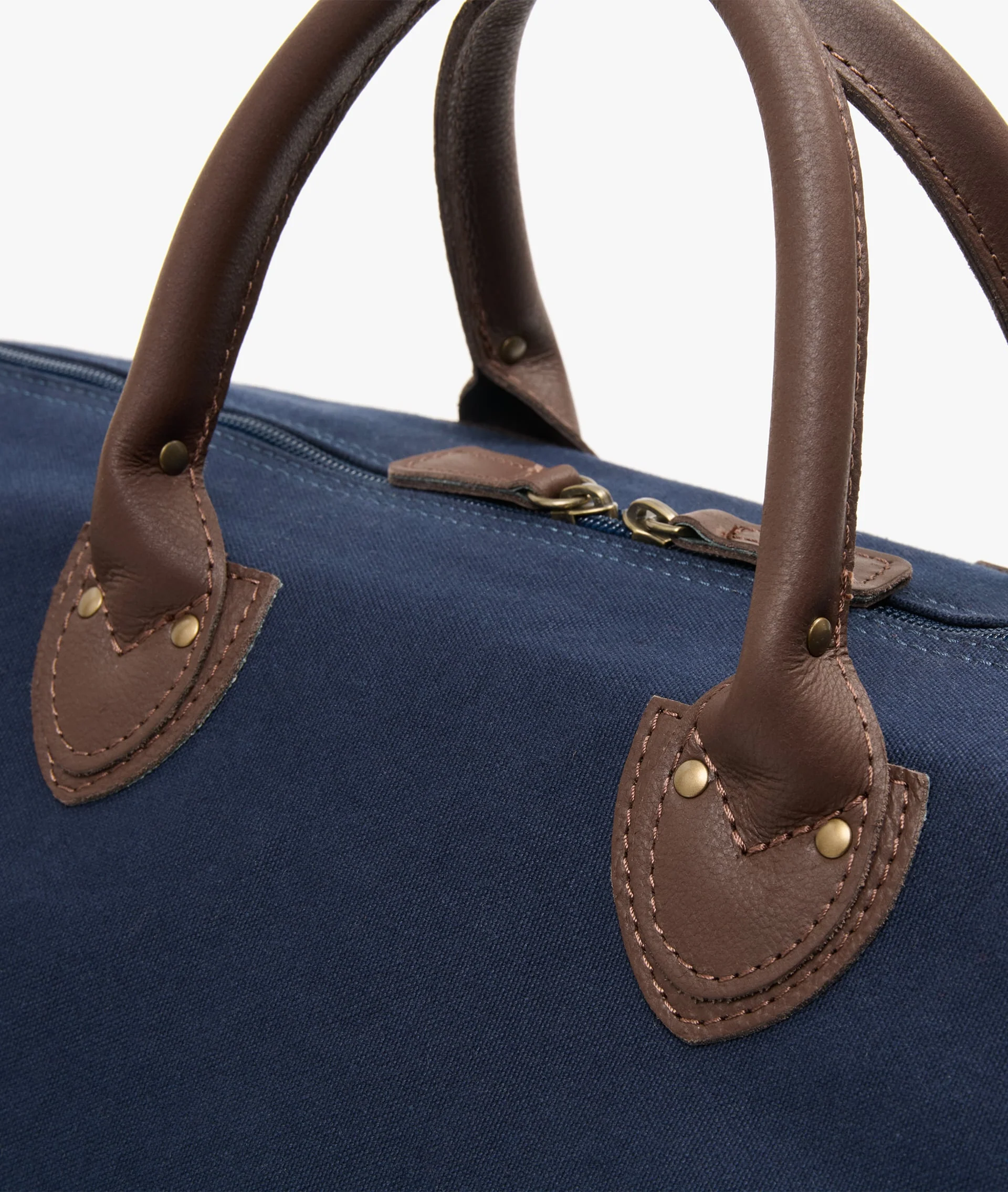 Harvard Safari Duffel Bag in Blue - Image 3