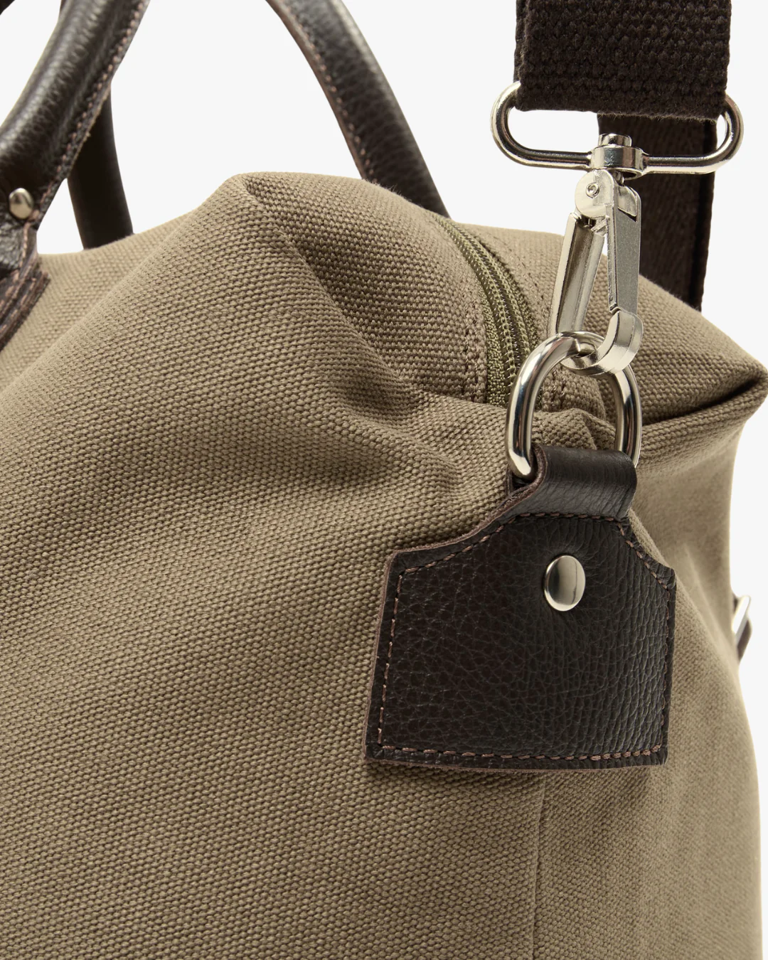 Harvard Duffel Bag - Small in Olive - Image 3