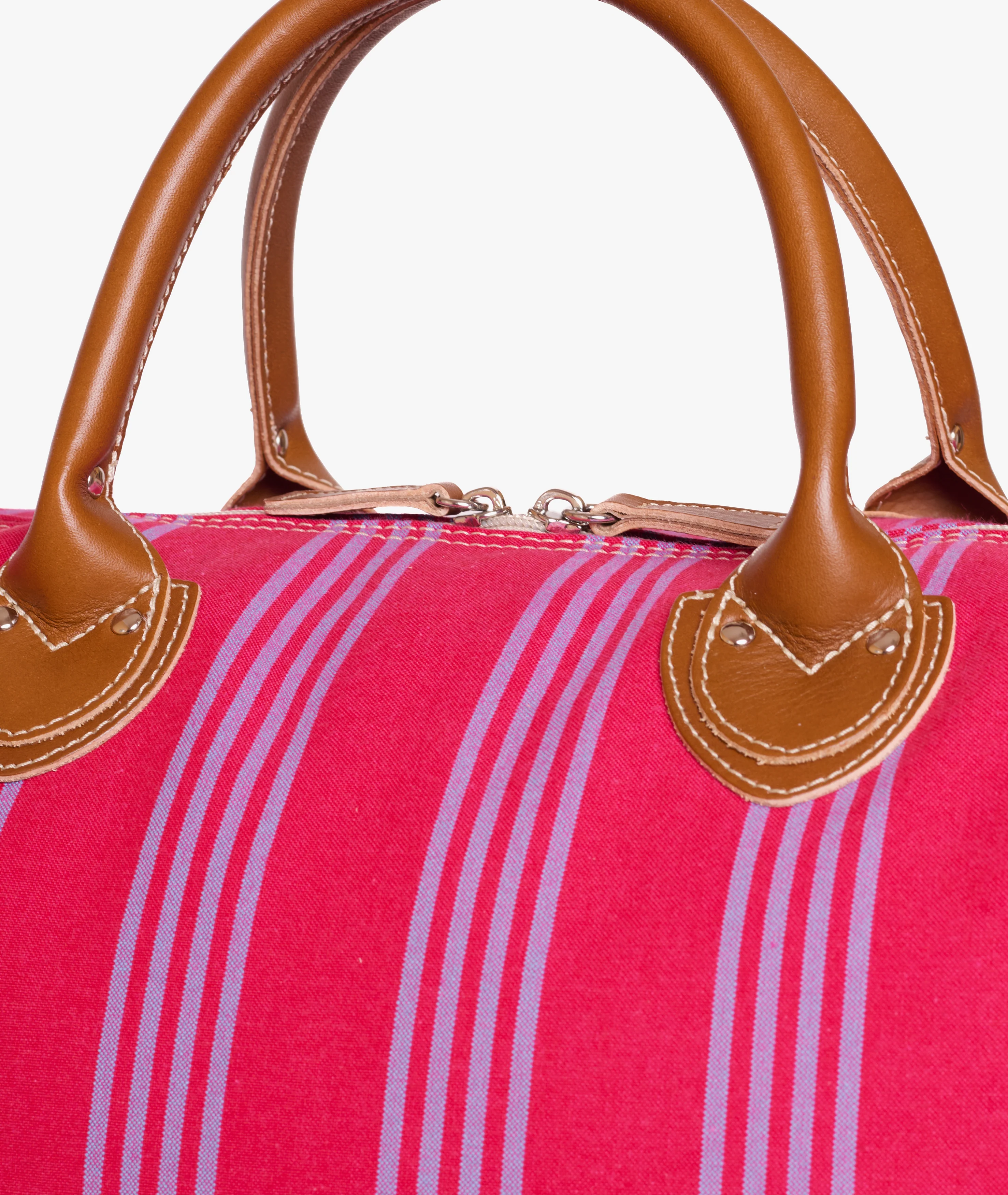 Harvard Small Duffel Bag Panarea in Fuchsia - Image 4