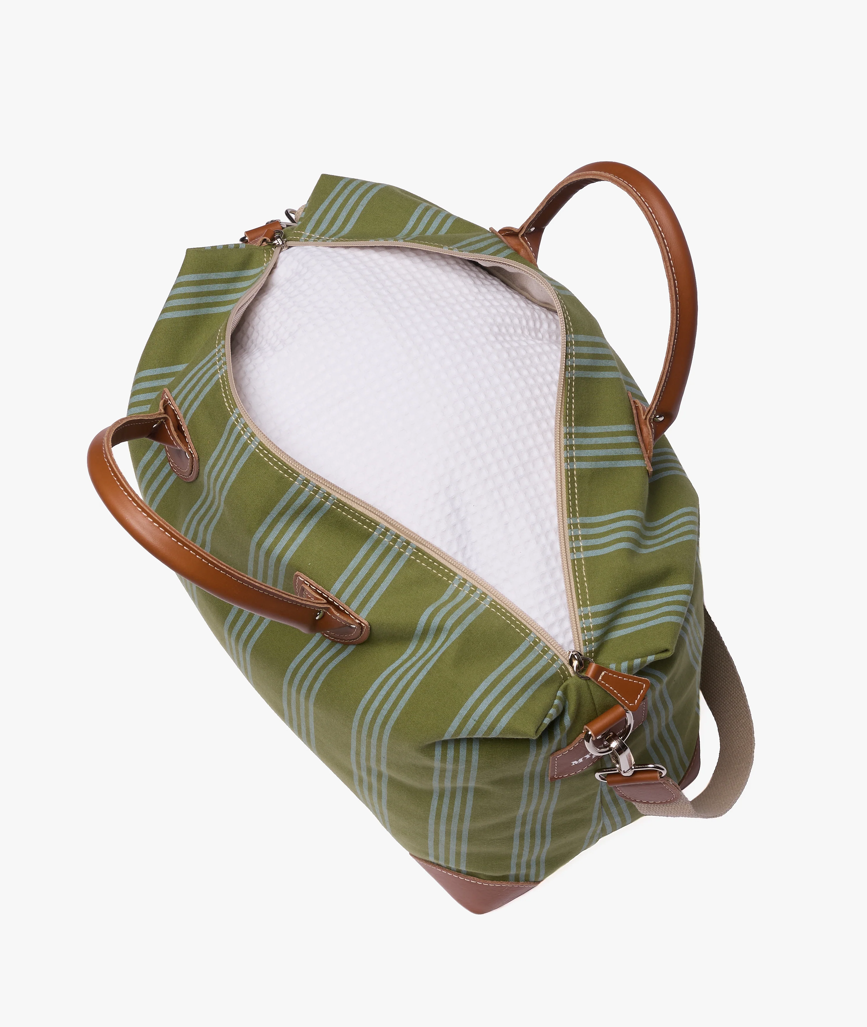 Harvard Small Duffel Bag Panarea in Khaki Green - Image 3