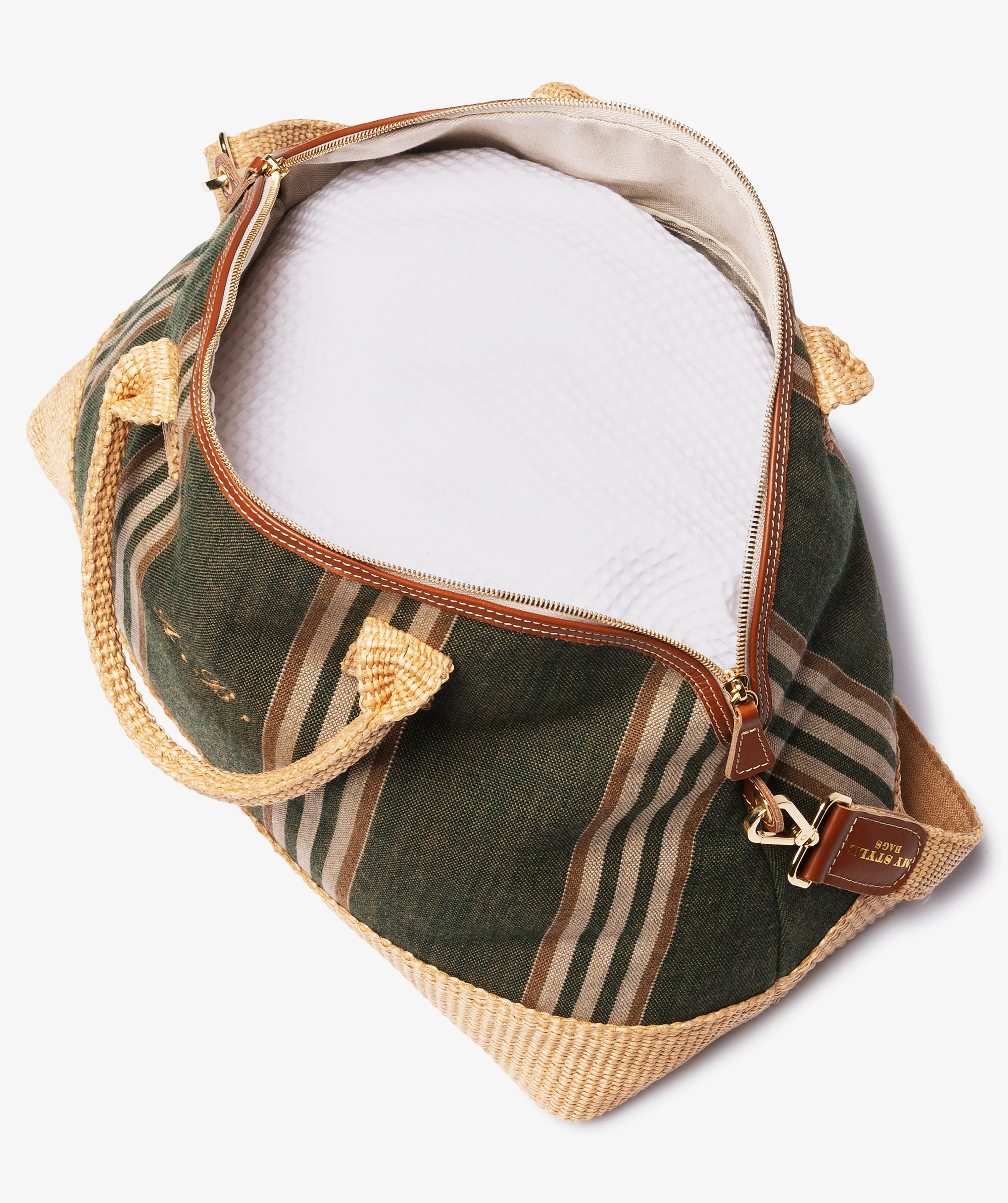 London Smart Duffel Bag Antibes in Myrtle Green - Image 3
