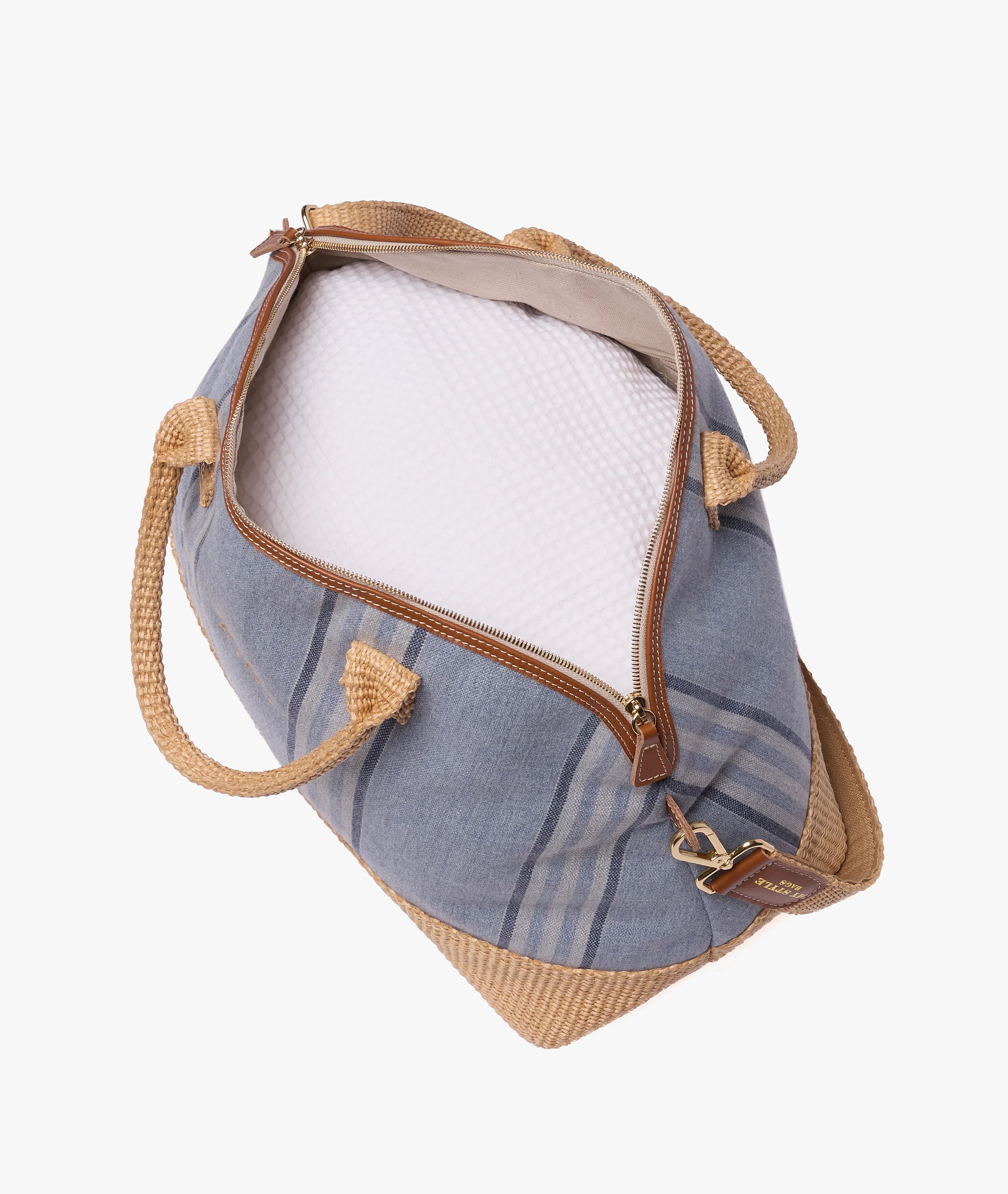 London Smart Duffel Bag Antibes in Powder Blue - Image 3