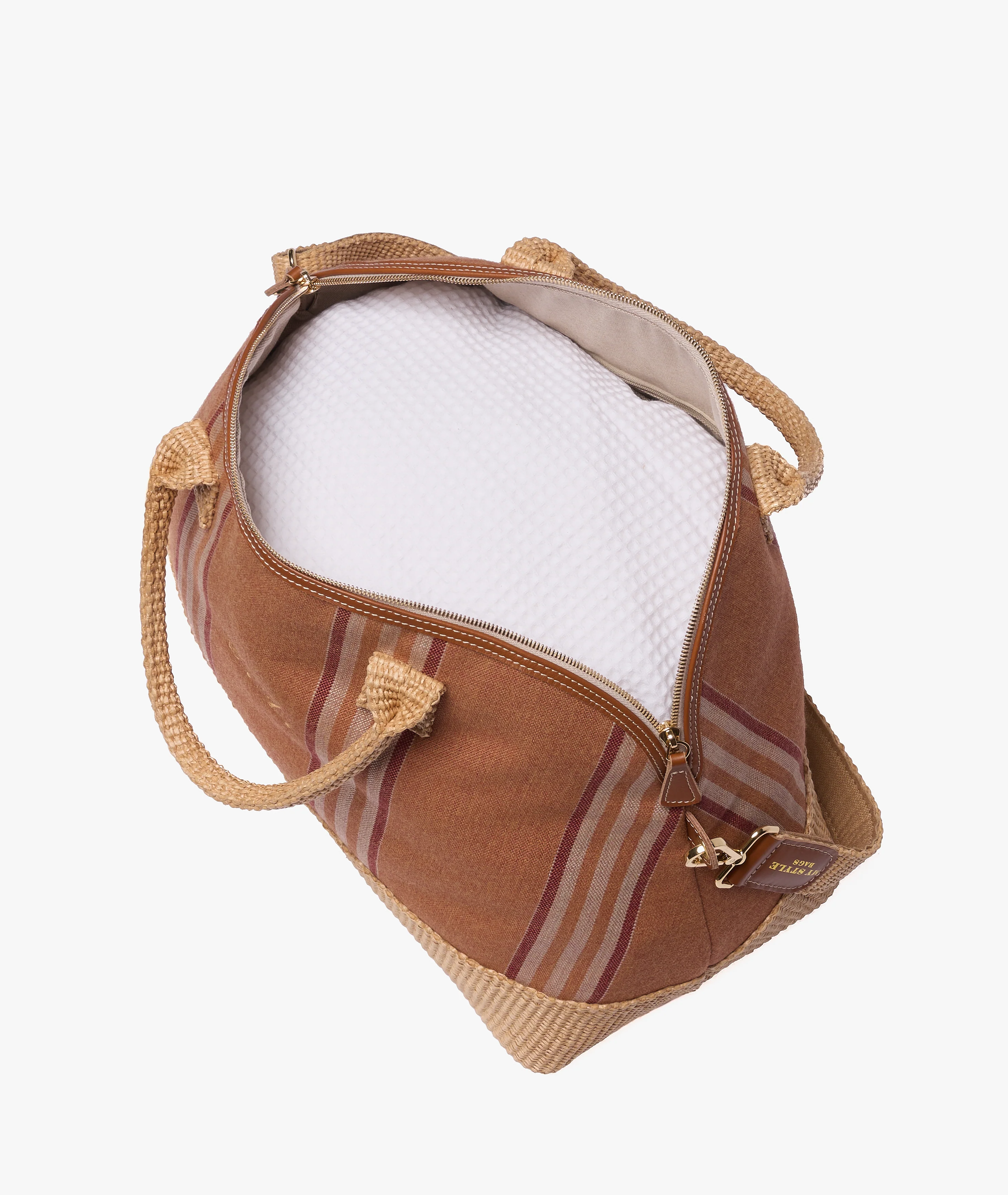 London Smart Duffel Bag Antibes in Terracotta - Image 3