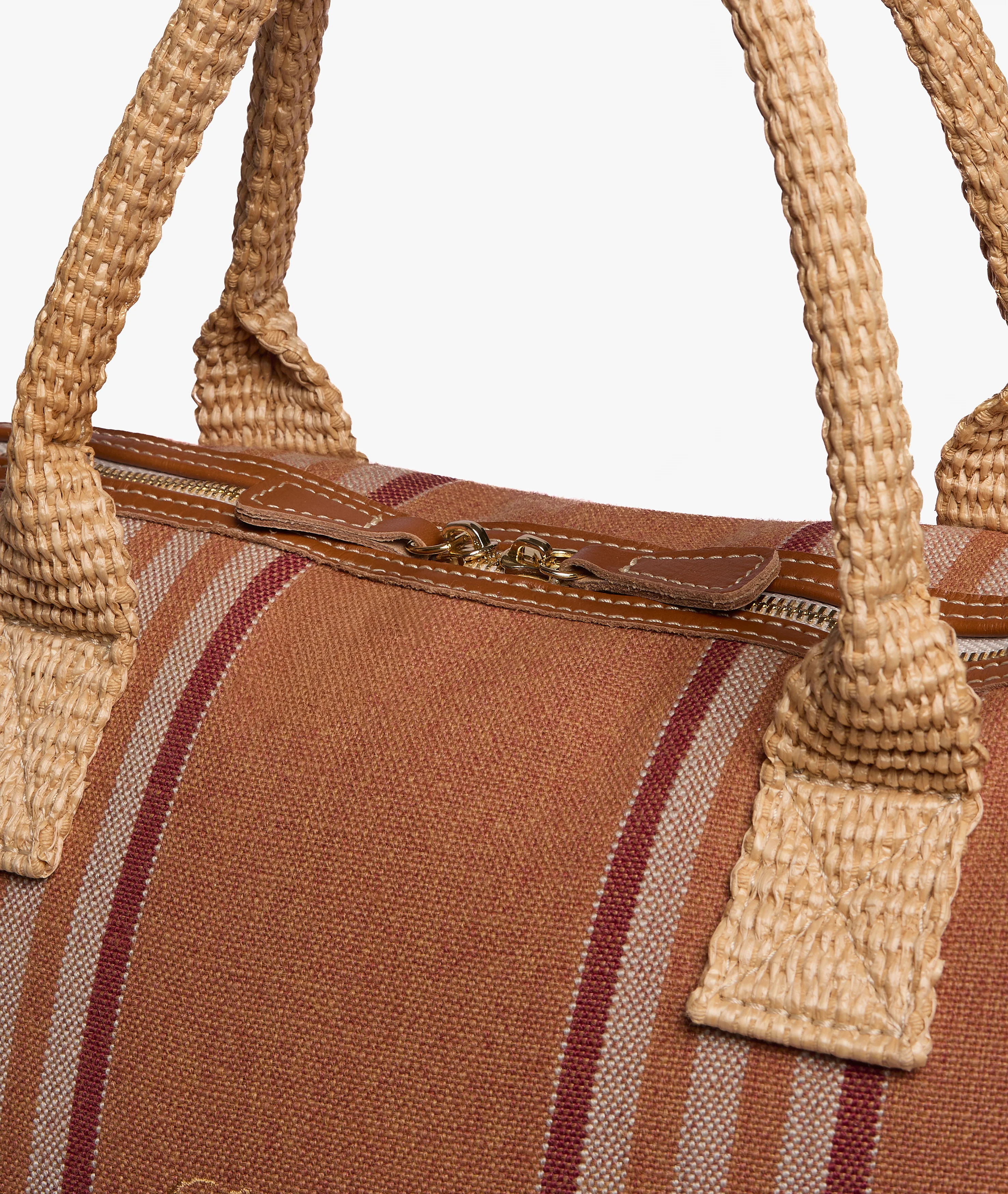 London Smart Duffel Bag Antibes in Terracotta - Image 4